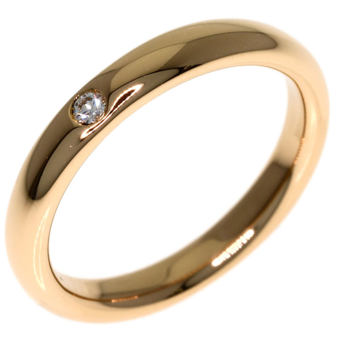 Tiffany Pink Gold (18K) Band Ring (Pre-Owned)