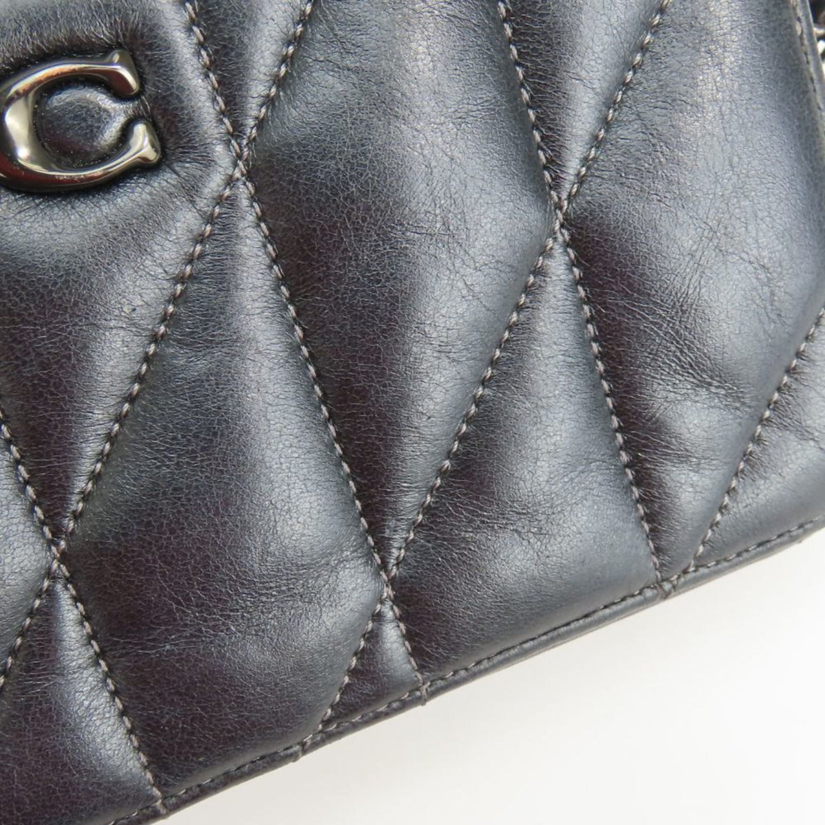 Coach Black Gauze Pochette Pouch Shoulder Bag (Pre-Owned)