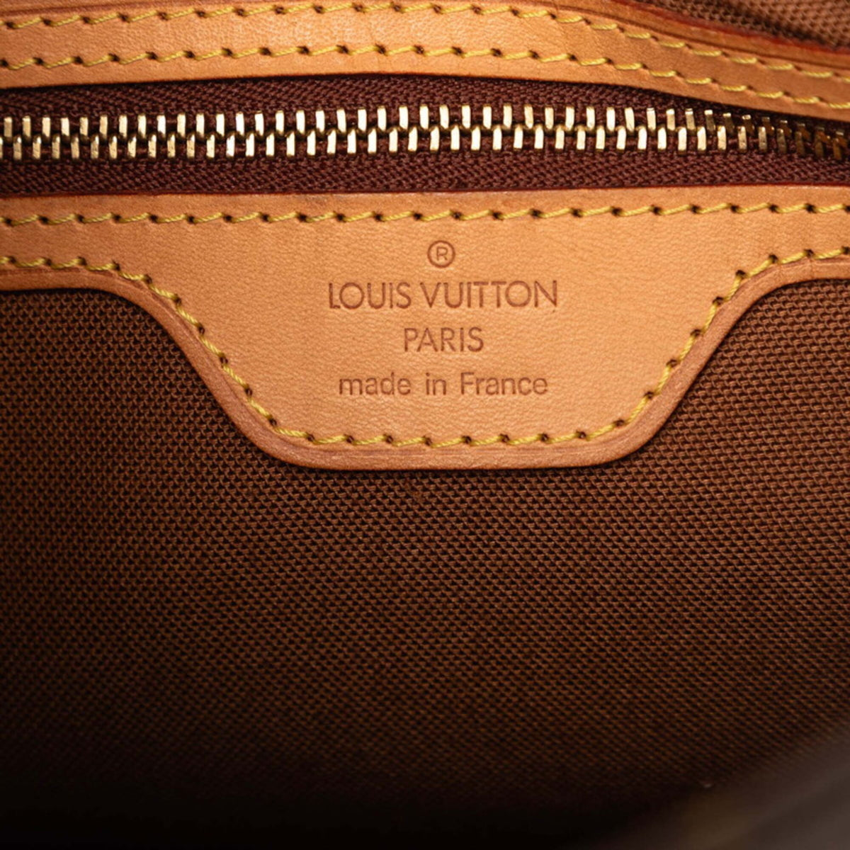 Louis Vuitton Monogram Brown Pvc Leather Handbag (Pre-Owned)