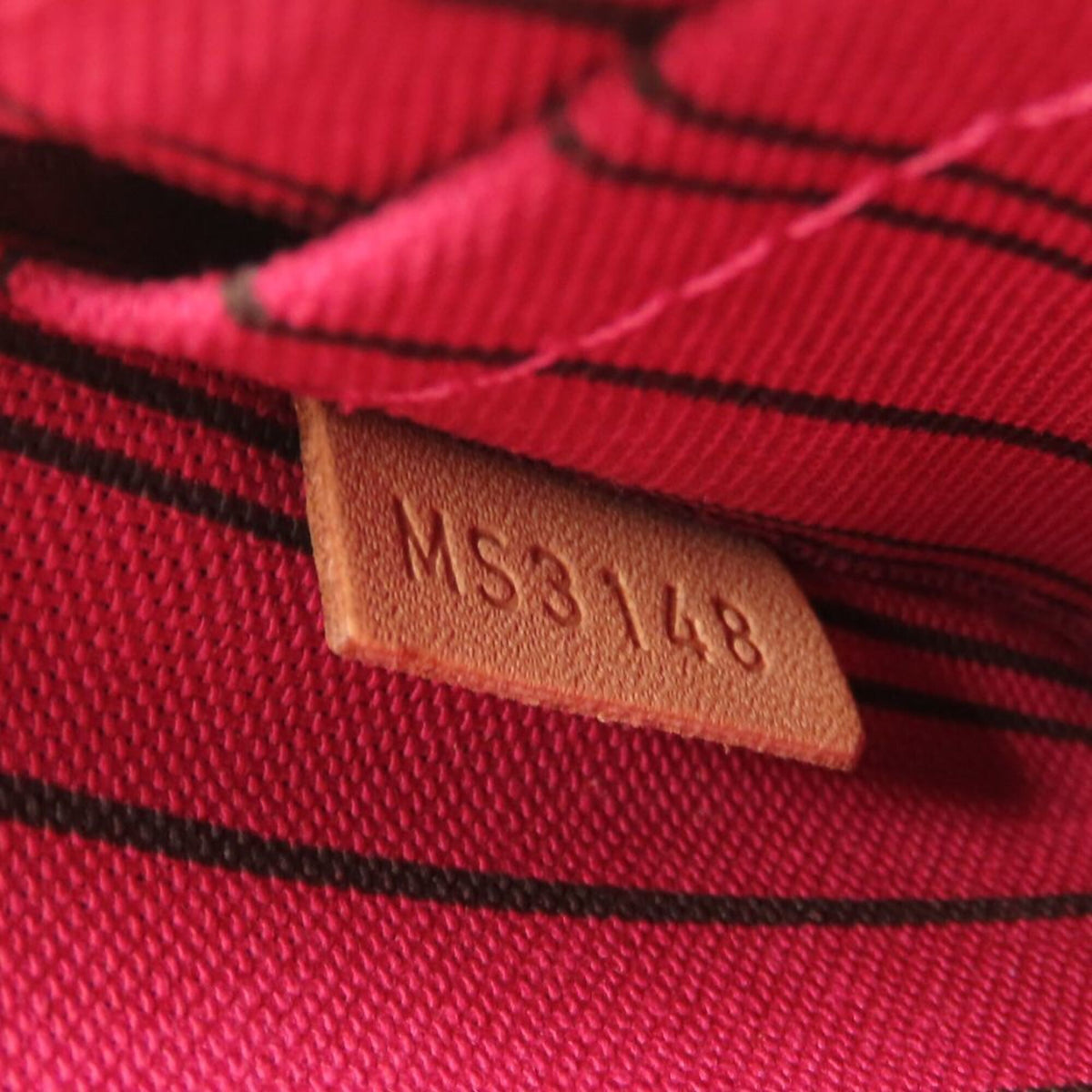 Louis Vuitton Monogram Brown Fuchsia Monogram Tote Bag (Pre-Owned)