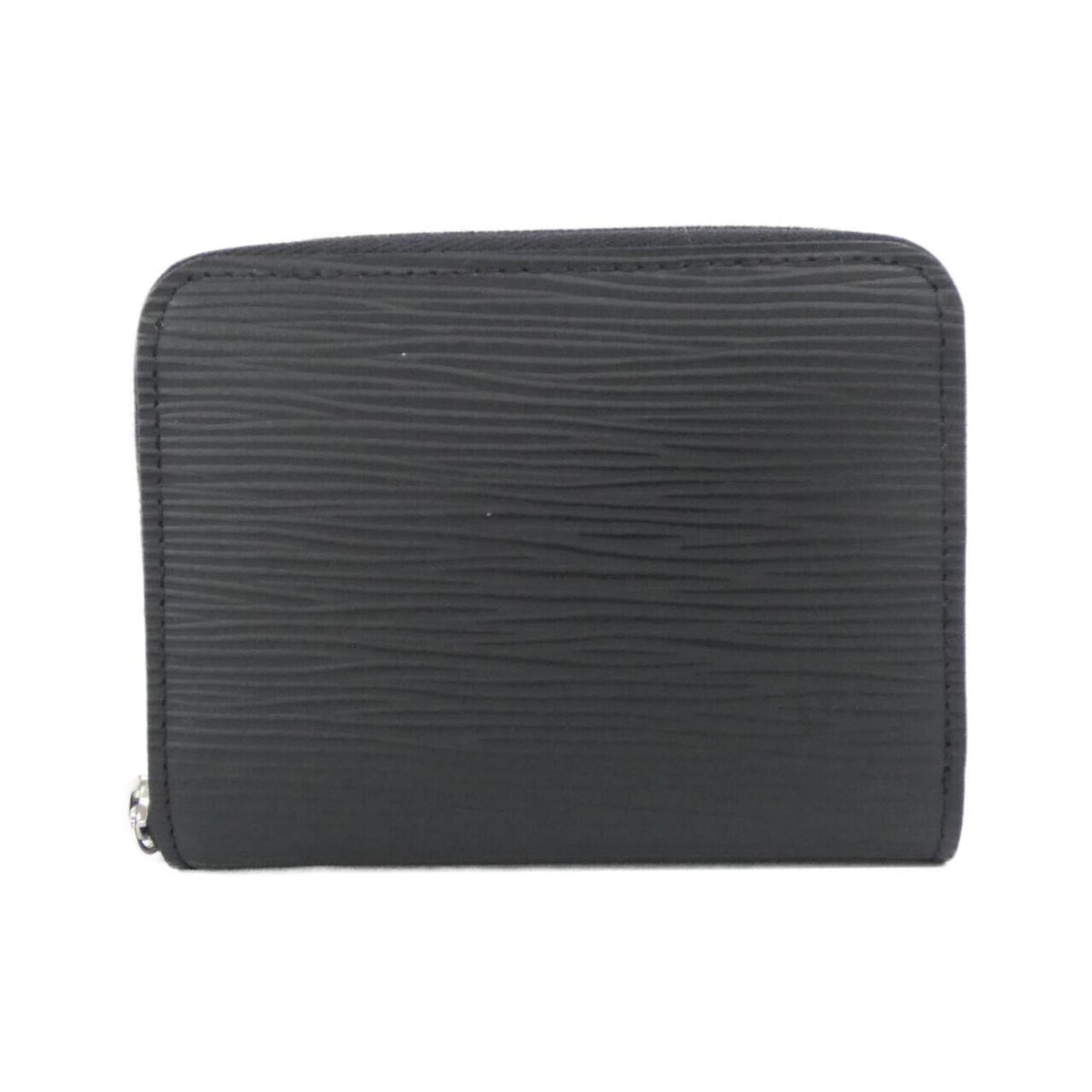 Louis Vuitton Black Leather Coin Purse/Coin Case (Pre-Owned)
