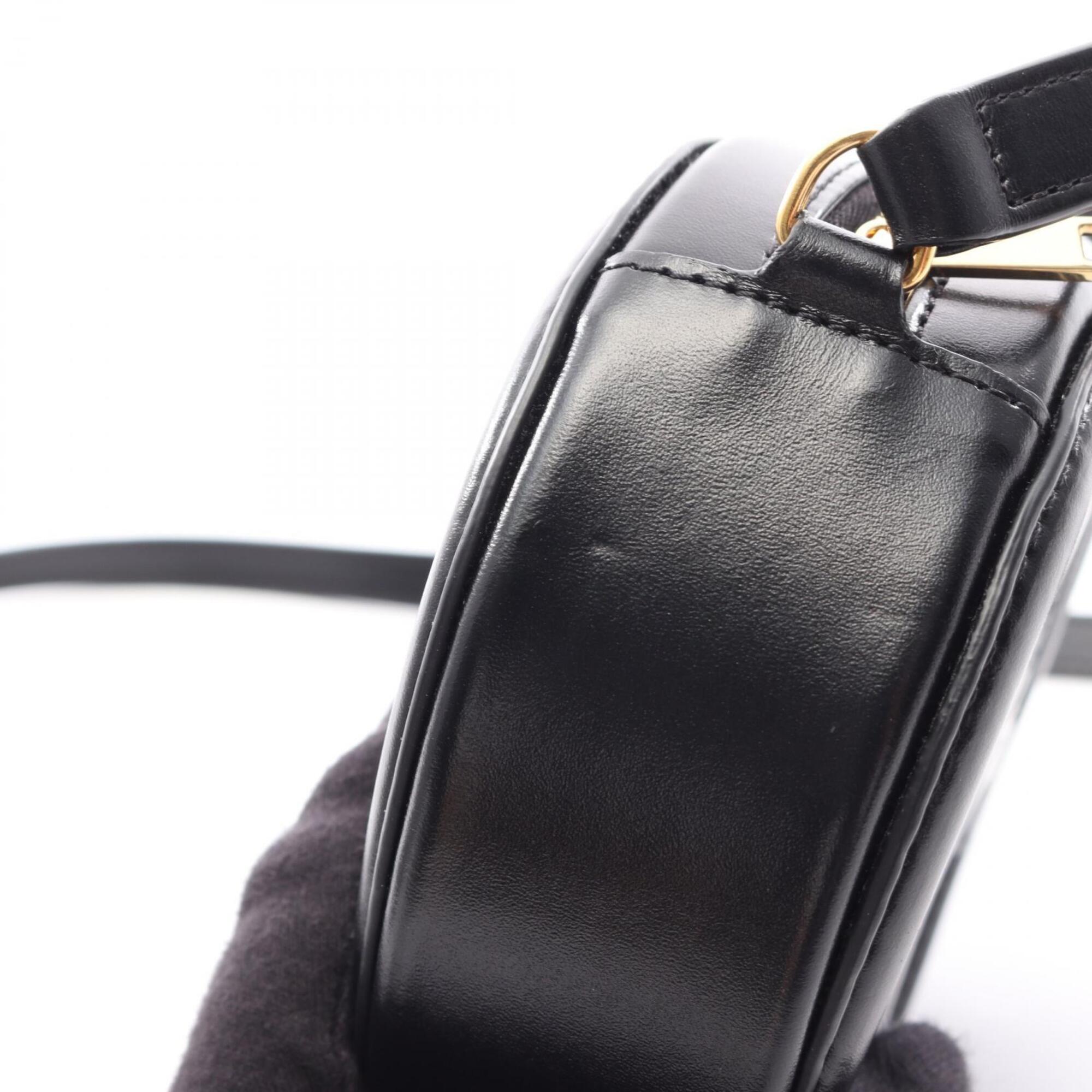 Celine Black Leather Handbag Shoulder Bag (Pre-Owned)