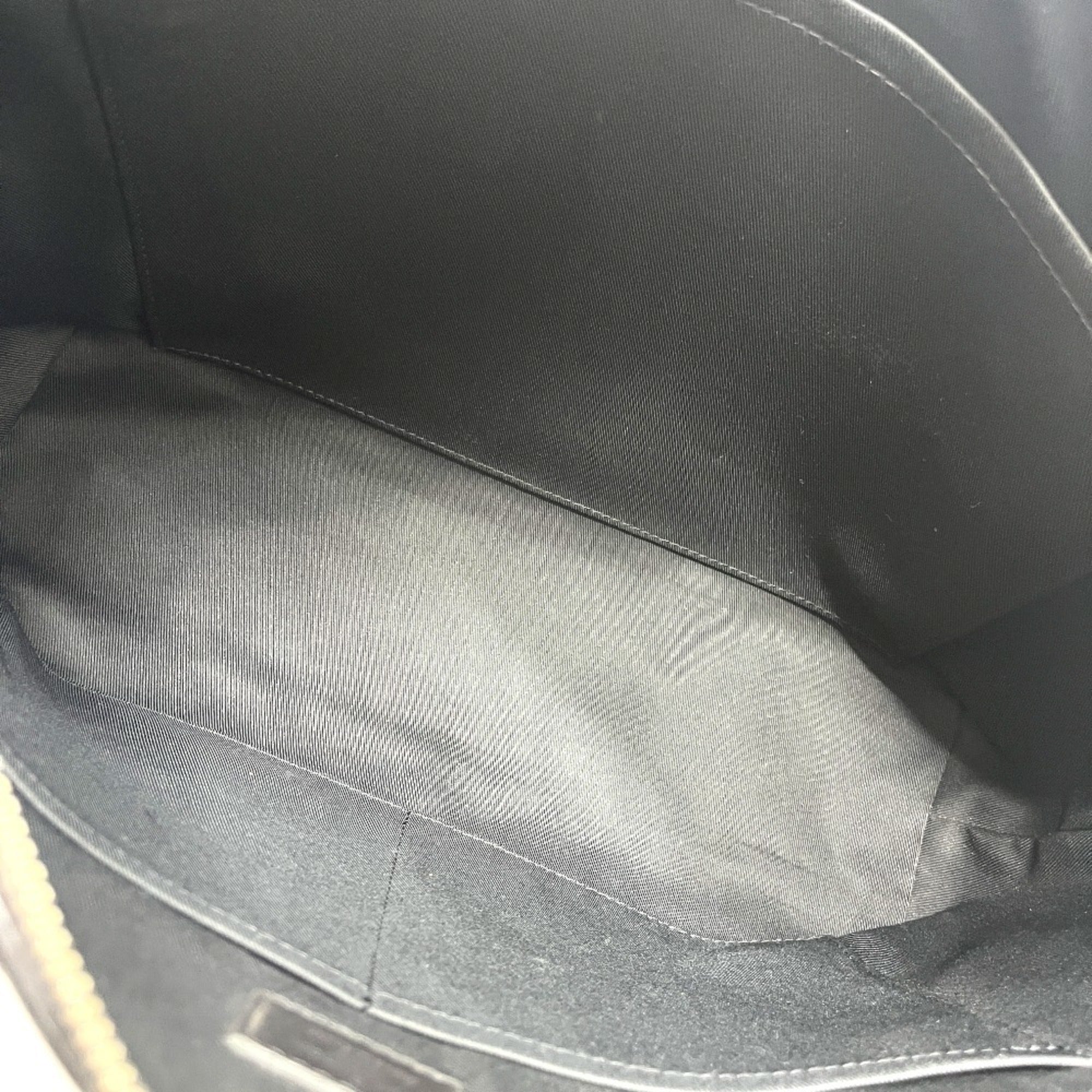 Louis Vuitton Black Gray Onyx Damier Infini Leather Messenger Bag Shoulder Bag (Pre-Owned)