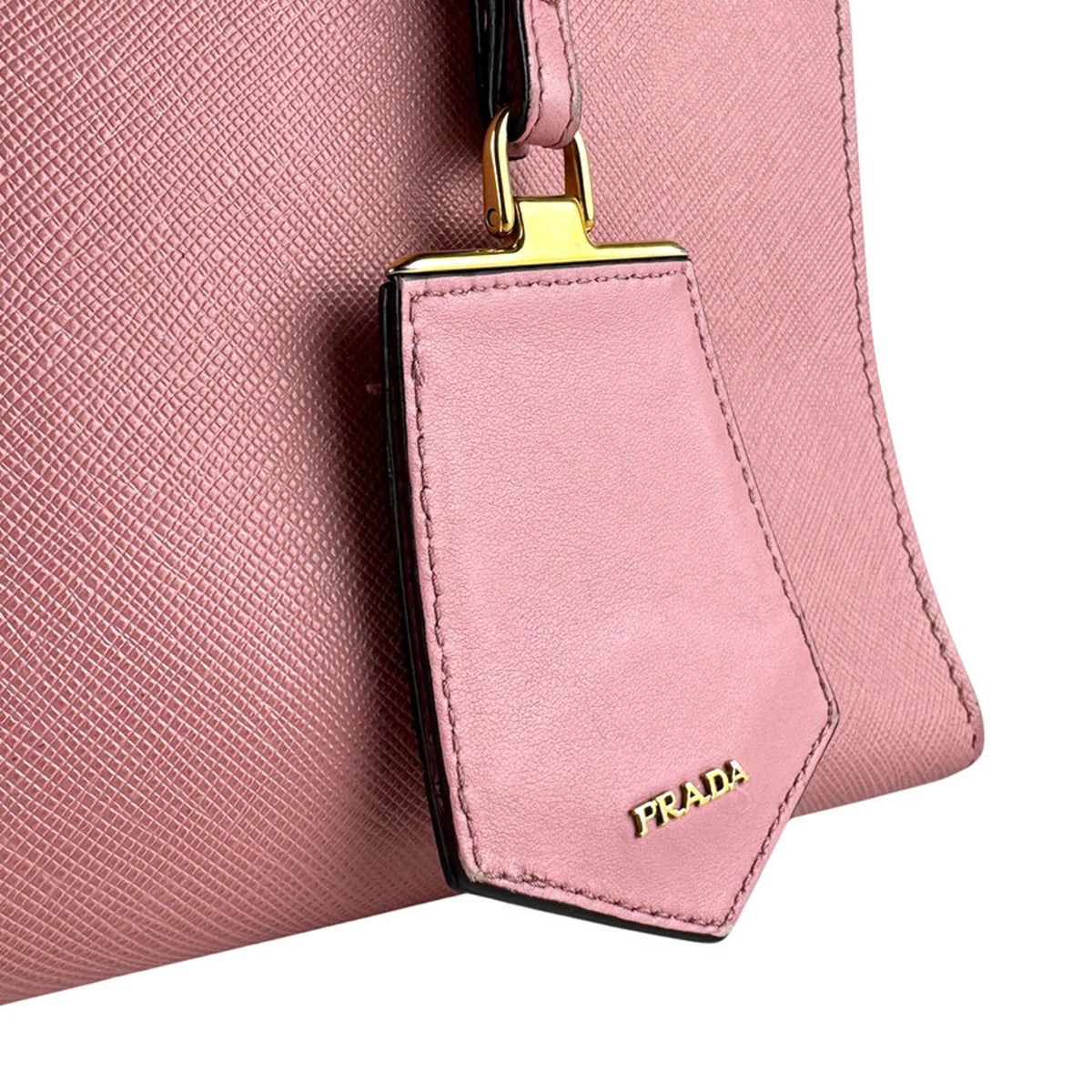 Prada Pink Leather Handbag (Pre-Owned)
