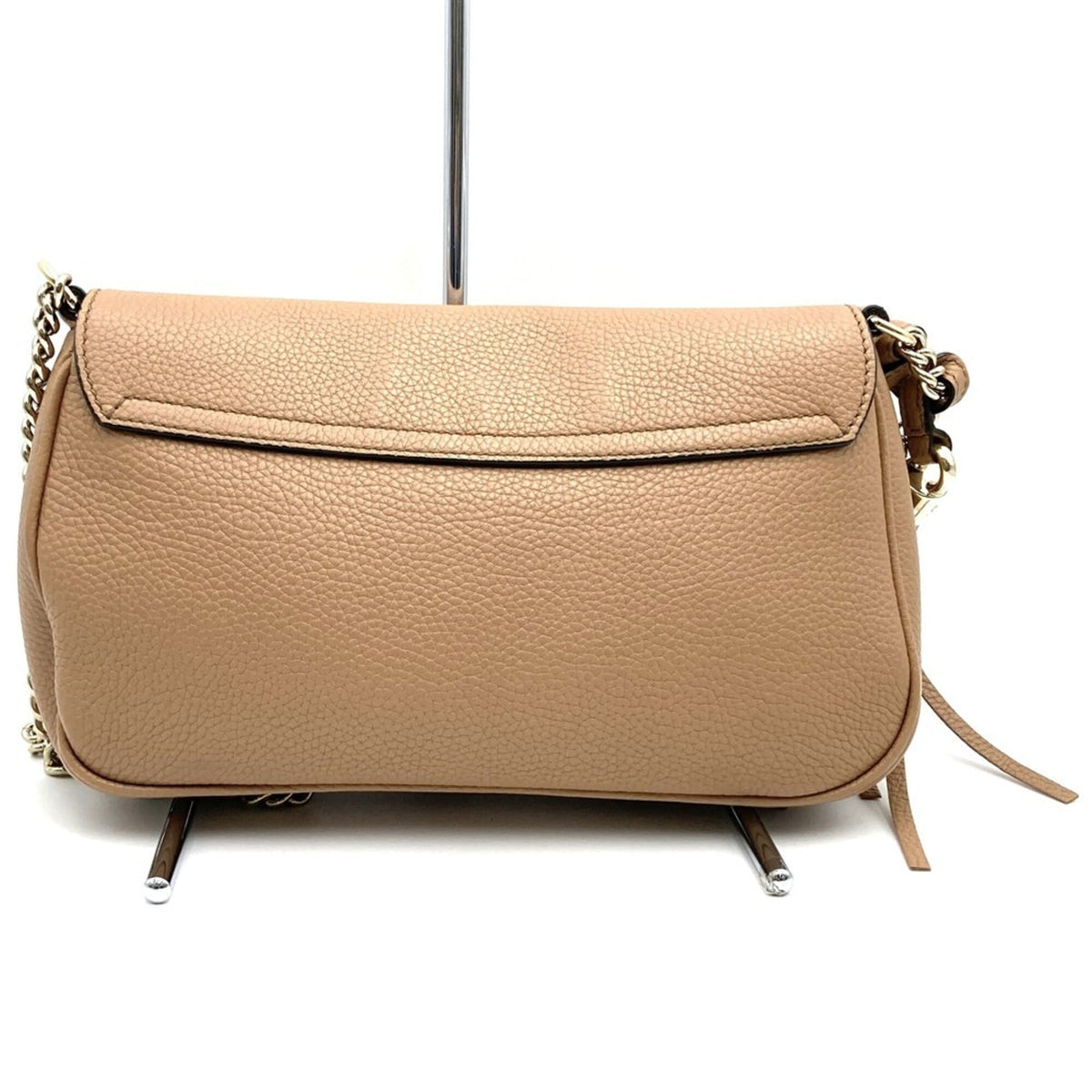 Gucci Soho Beige Leather Shoulder Bag (Pre-Owned)