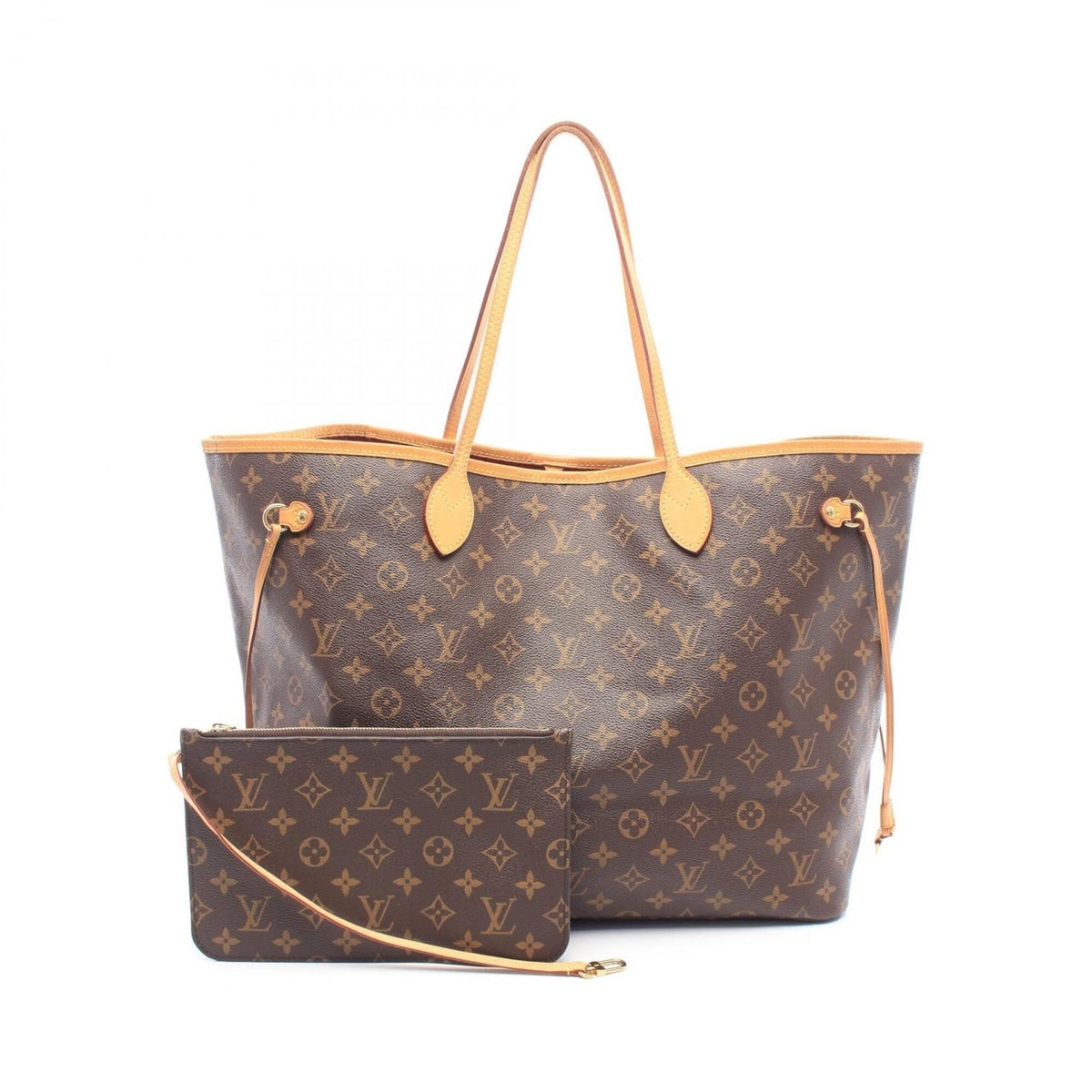 Louis Vuitton Brown Fuchsia Monogram Monogram Handbag Tote Bag (Pre-Owned)