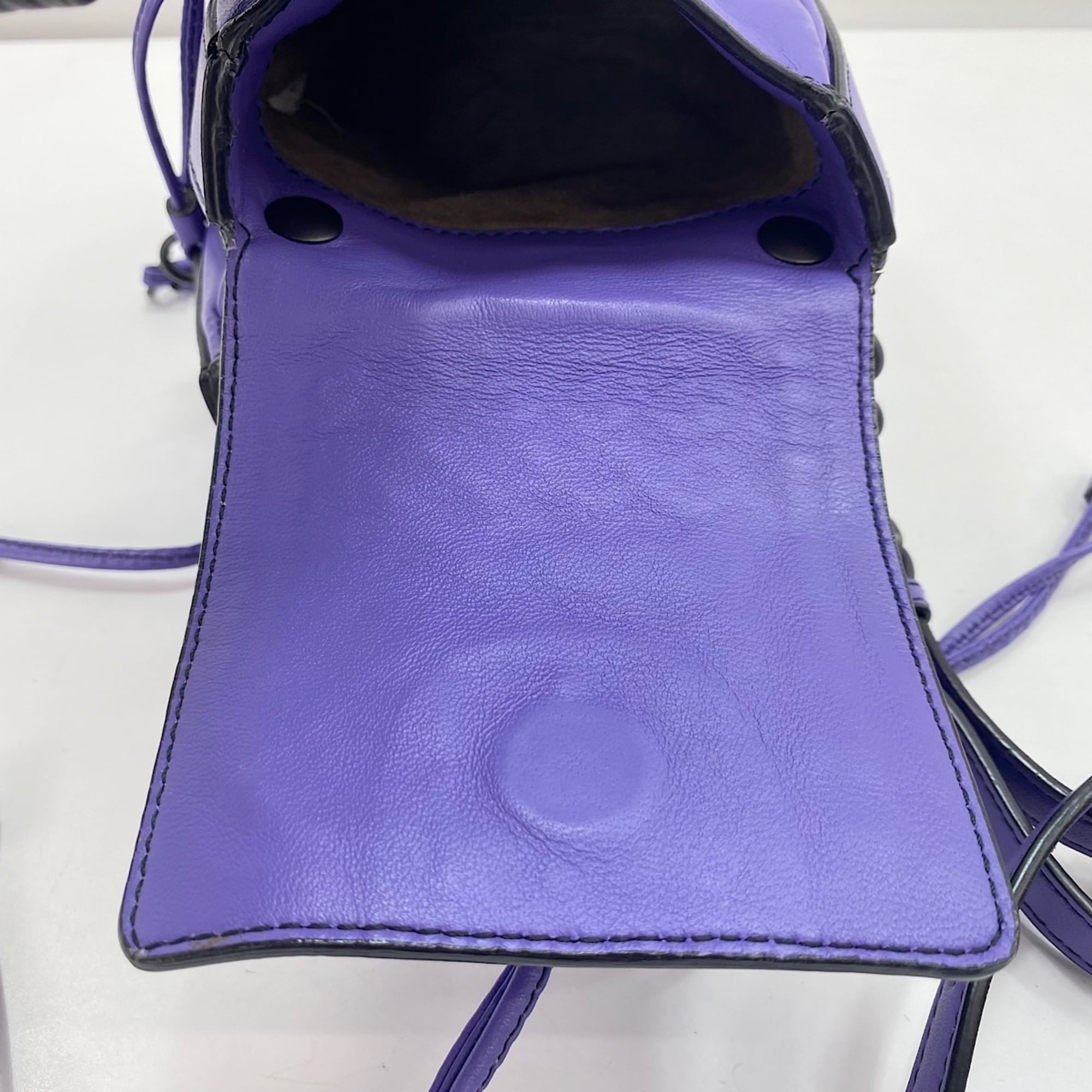 Bottega Veneta Purple Shoulder Bag (Pre-Owned)