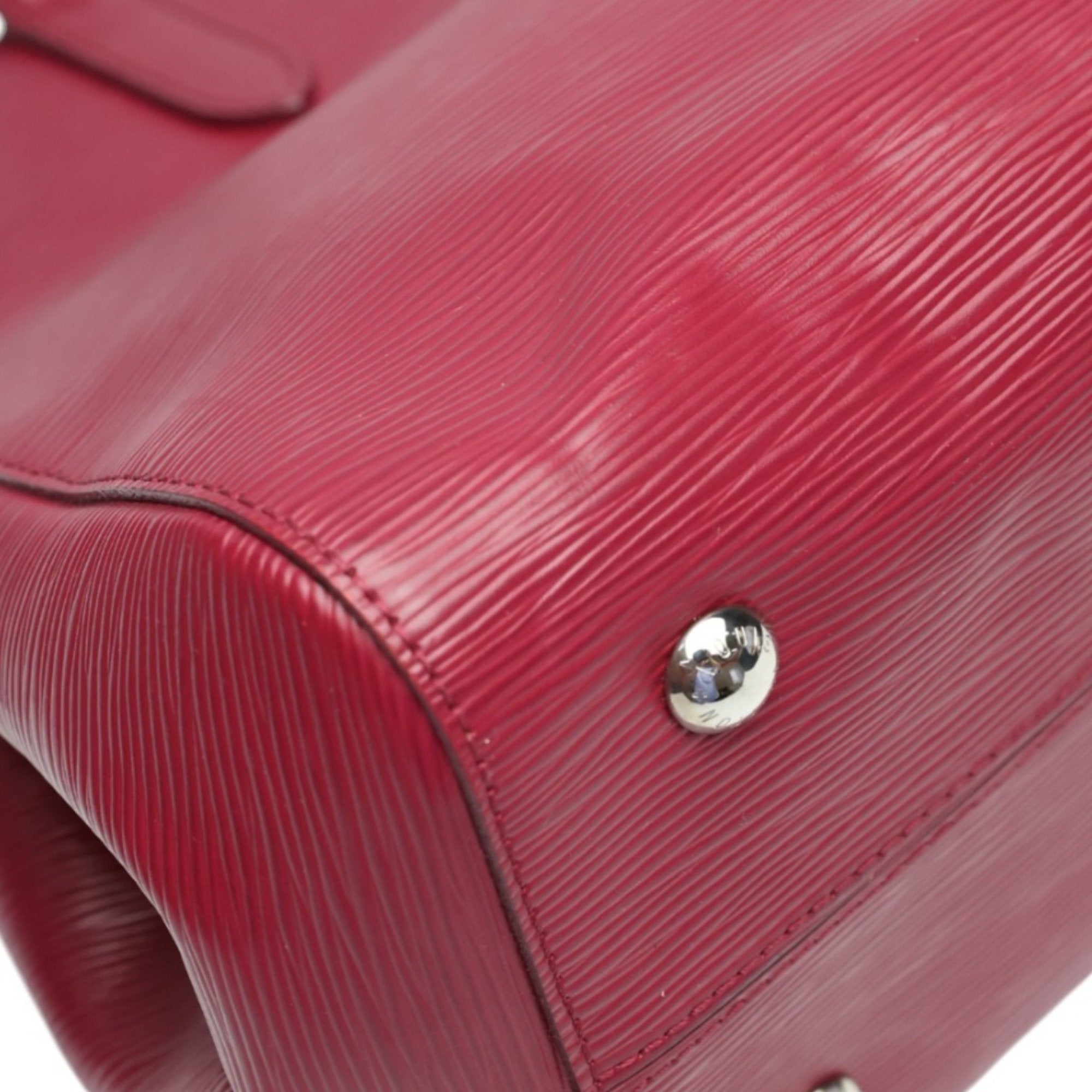 Louis Vuitton Fuchsia Galle Red Color Epi Leather Handbag Shoulder Bag (Pre-Owned)