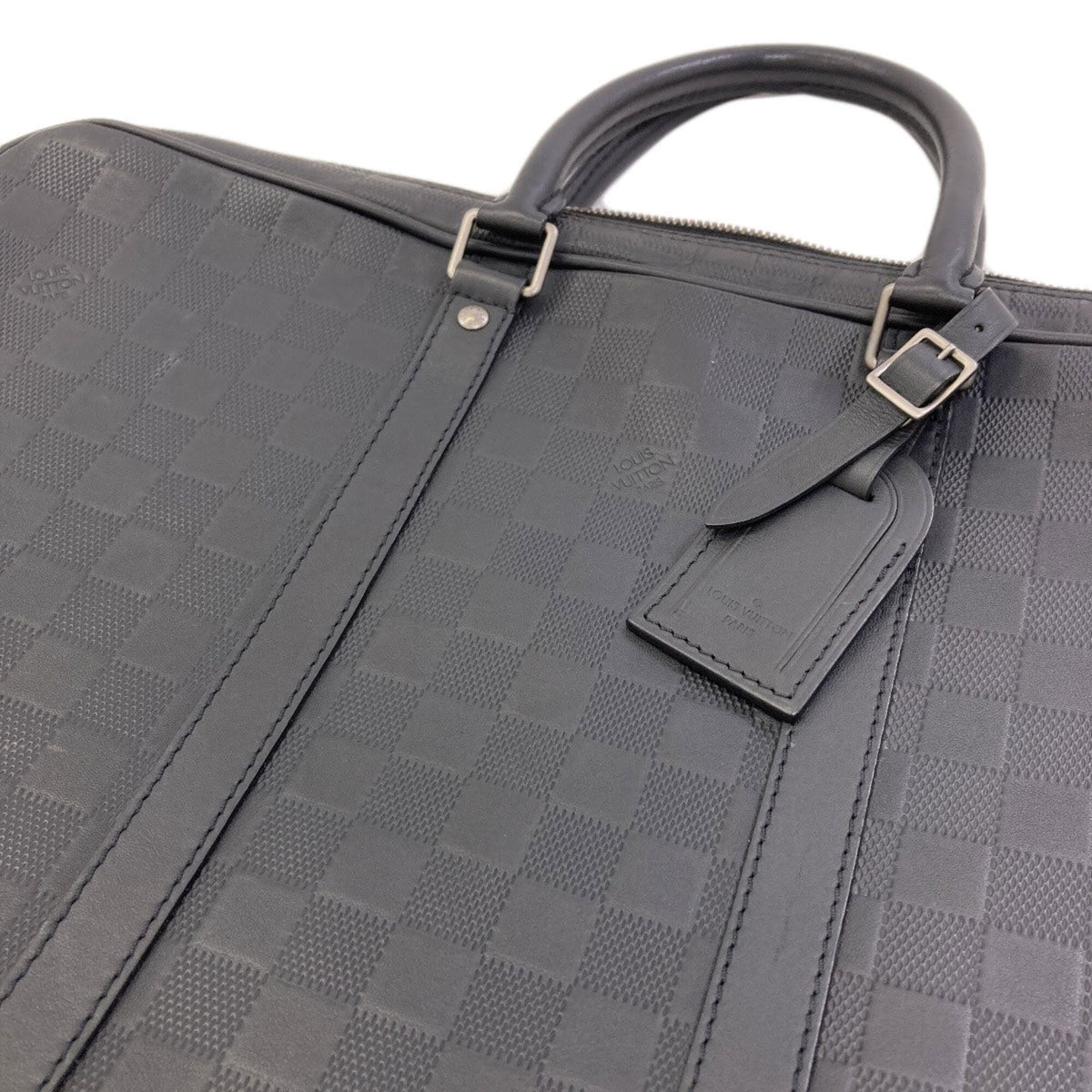 Louis Vuitton Black Damier Infini Briefcase (Pre-Owned)