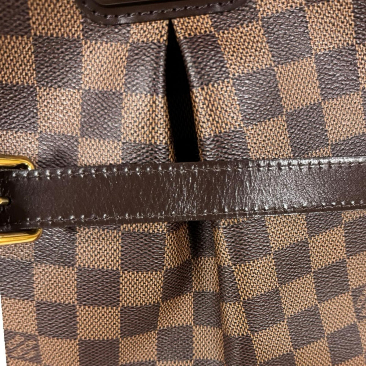 Louis Vuitton Damier Brown Damier Canvas Shoulder Bag (Pre-Owned)