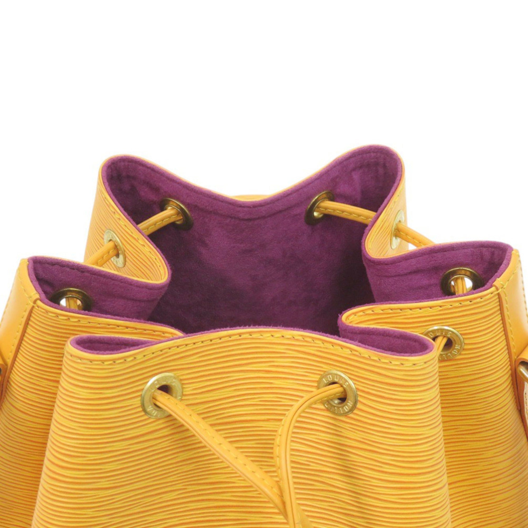 Louis Vuitton Yellow Epi Leather Shoulder Bag (Pre-Owned)