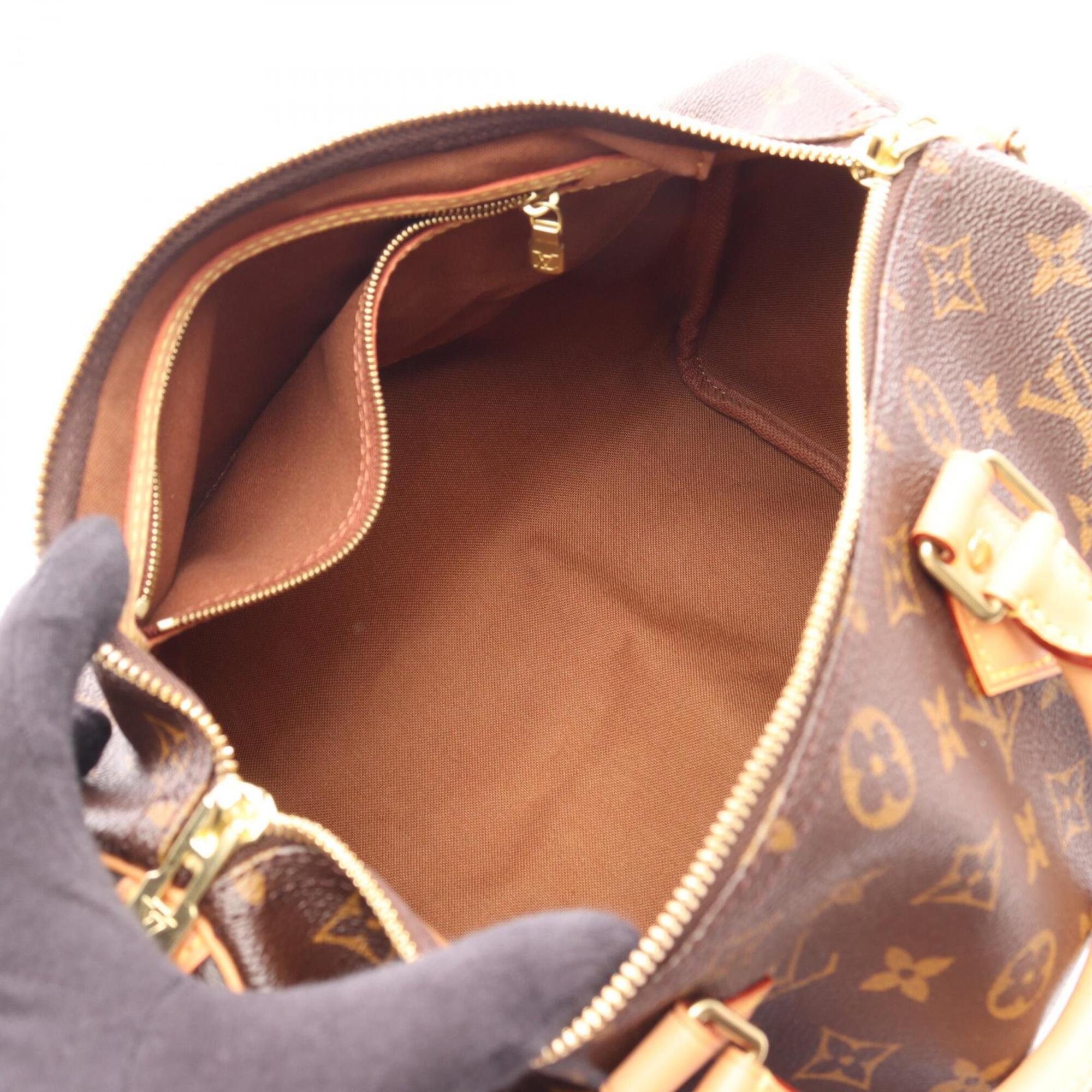 Louis Vuitton Brown Pvc Leather Handbag (Pre-Owned)