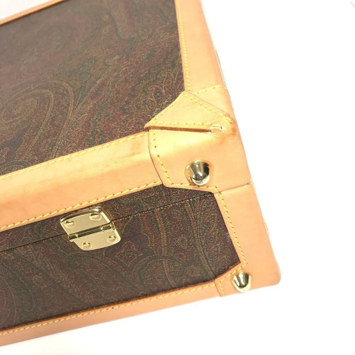 Etro Brown Leather Handbag (Pre-Owned)