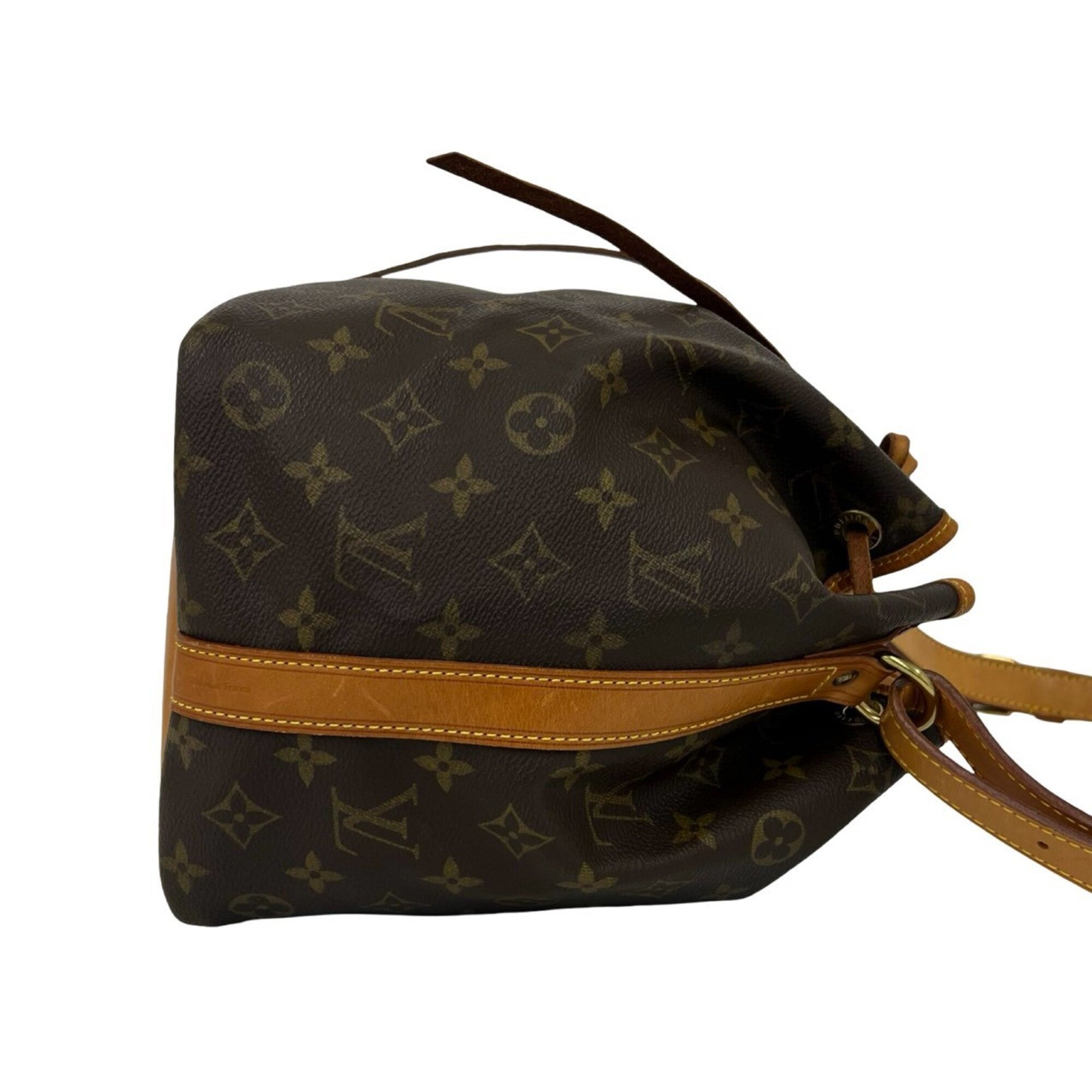 Louis Vuitton Brown Leather Shoulder Bag (Pre-Owned)