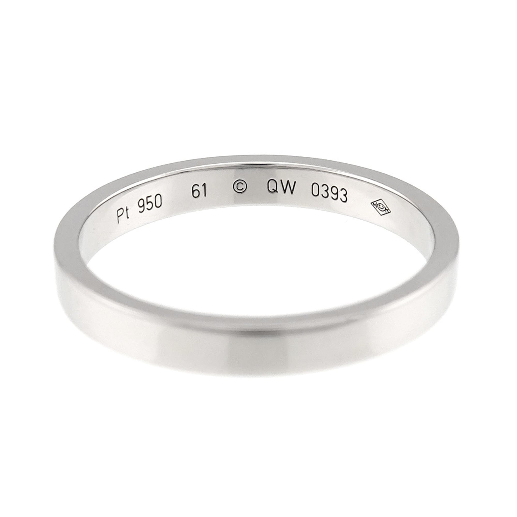 Cartier Platinum 950 Band Ring (Pre-Owned)