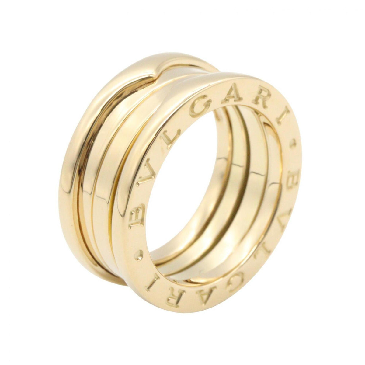 Bvlgari Gold Yellow Gold (18K) Band Ring (Pre-Owned)