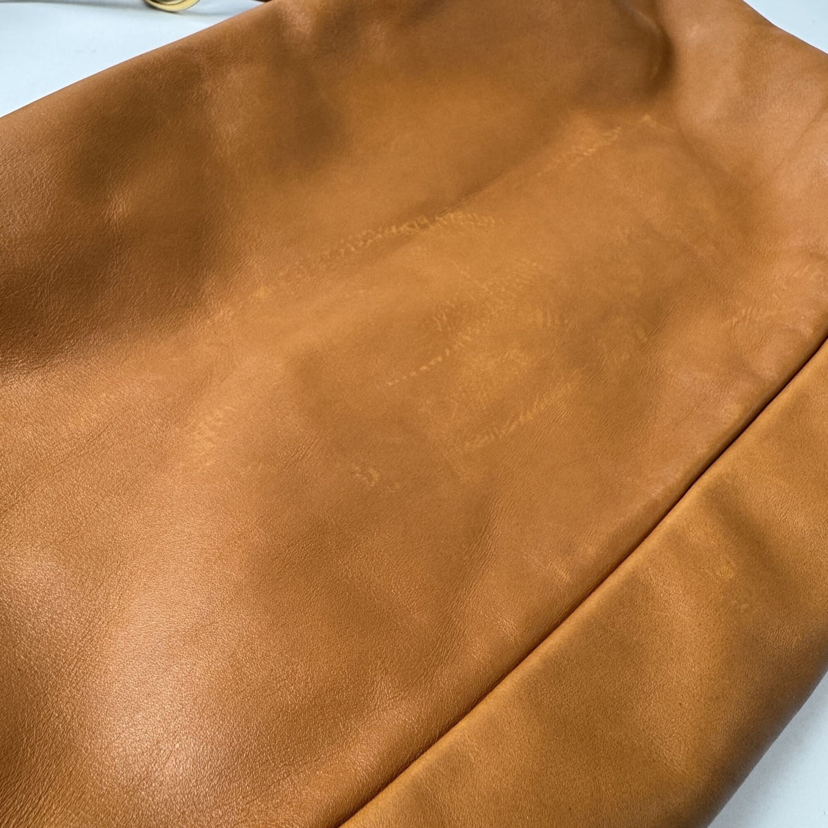 Gucci Camel Leather Shoulder Bag (Pre-Owned)