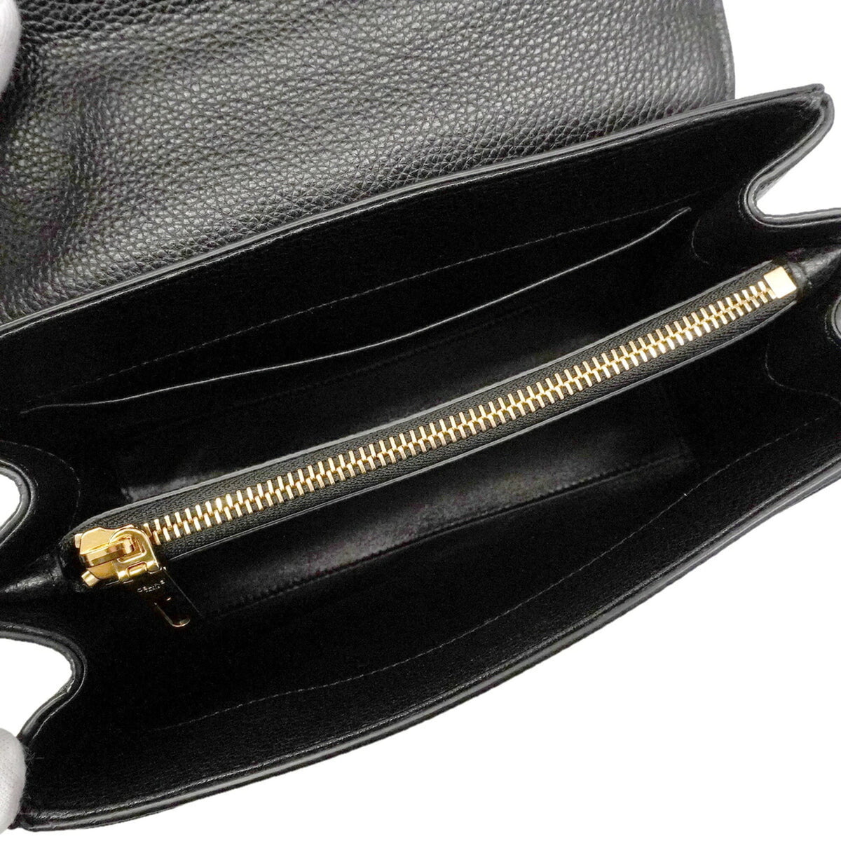 Celine Black Leather Handbag (Pre-Owned)