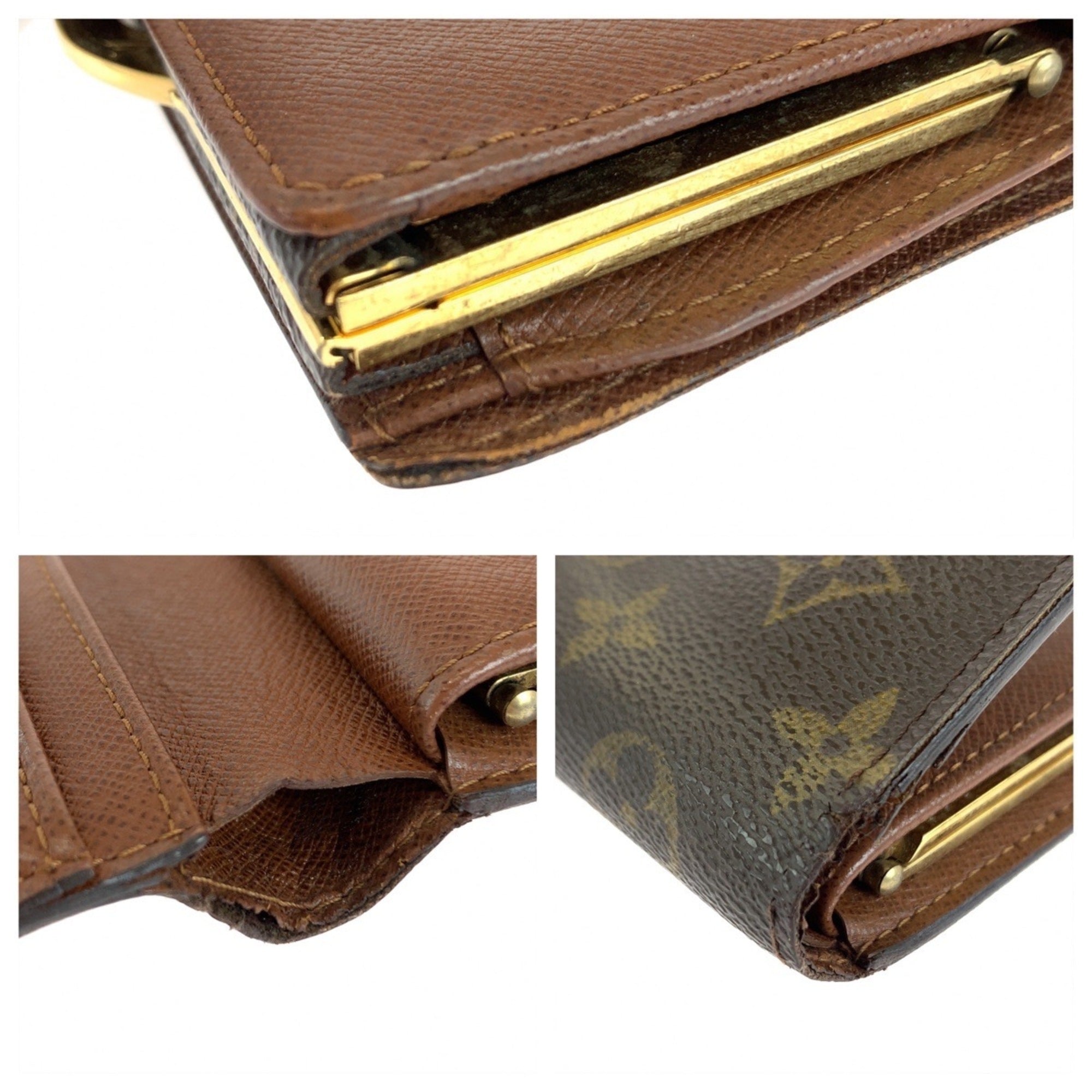 Louis Vuitton Brown Monogram Monogram Wallet (Bi-Fold) (Pre-Owned)