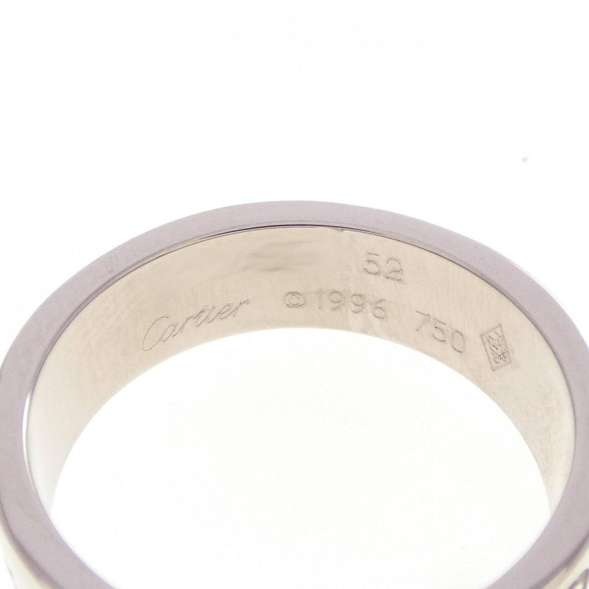 Cartier White Gold (18K) Band Ring (Pre-Owned)