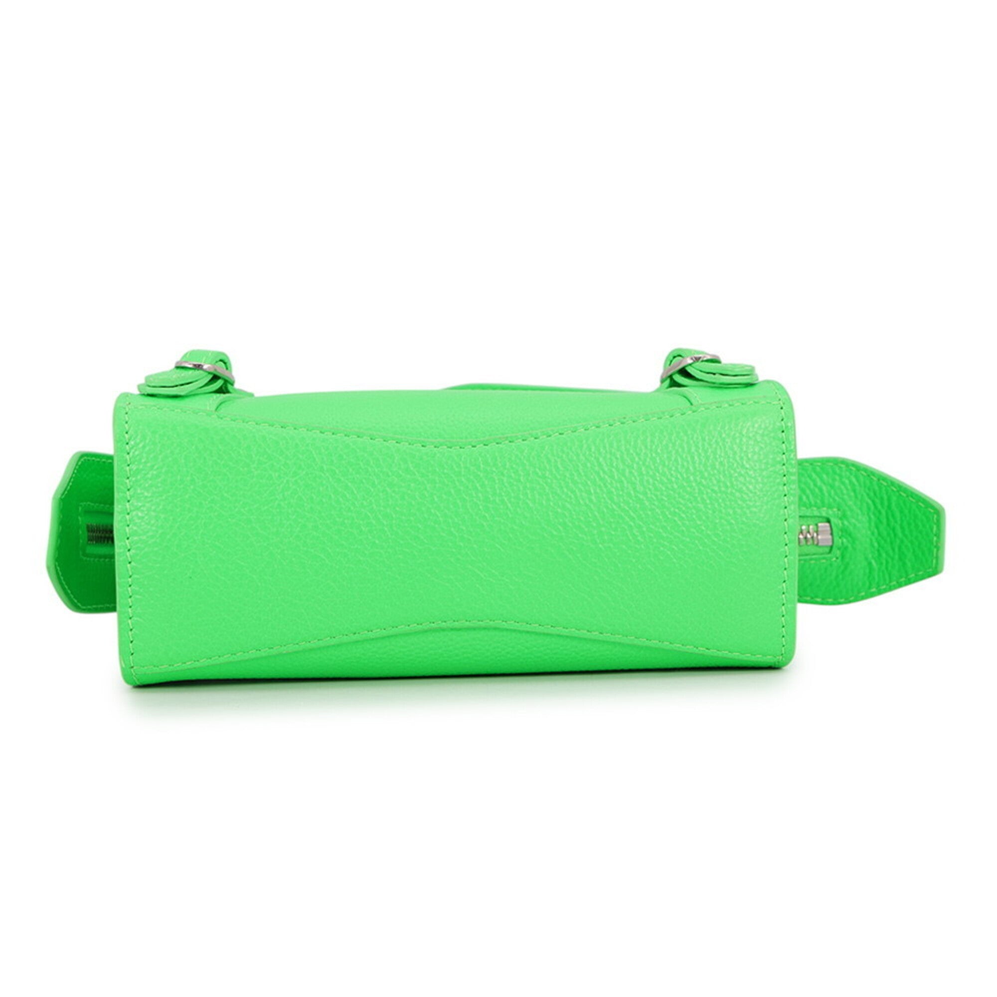 Balenciaga Green Leather Handbag (Pre-Owned)