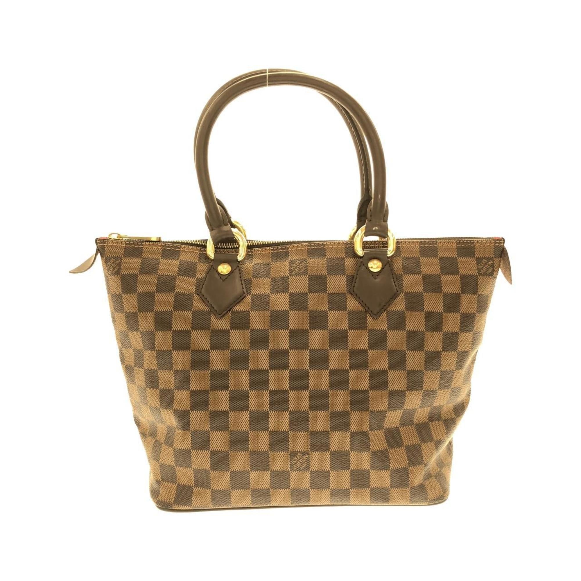 Louis Vuitton Brown Coated Canvas Handbag (Pre-Owned)