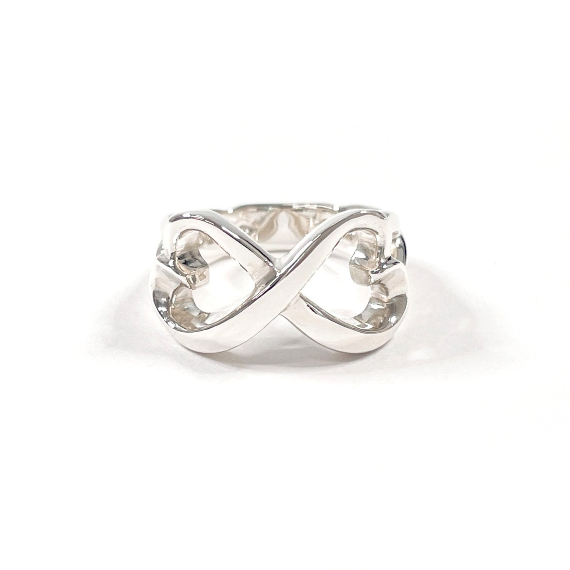 Tiffany Silver Silver 925 Band Ring (Pre-Owned)