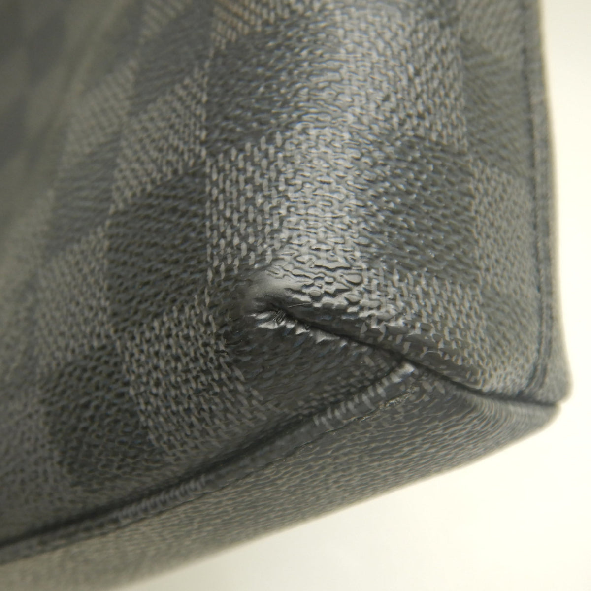 Louis Vuitton Damier Graphite Noir Damier Graphite Shoulder Bag (Pre-Owned)