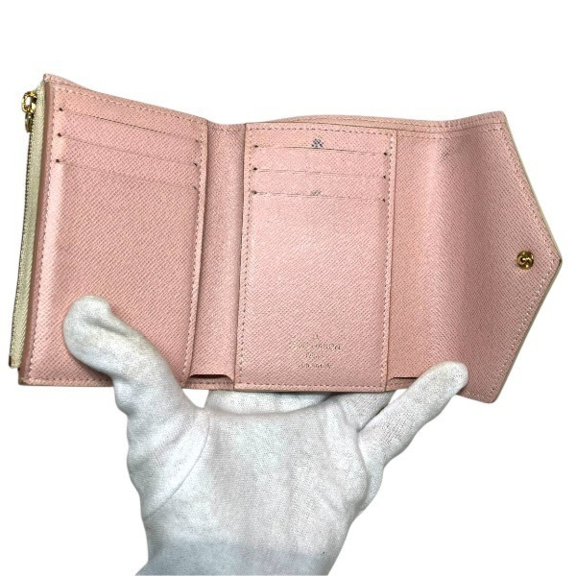 Louis Vuitton Rose Ballerine Wallet (Tri-Fold) (Pre-Owned)