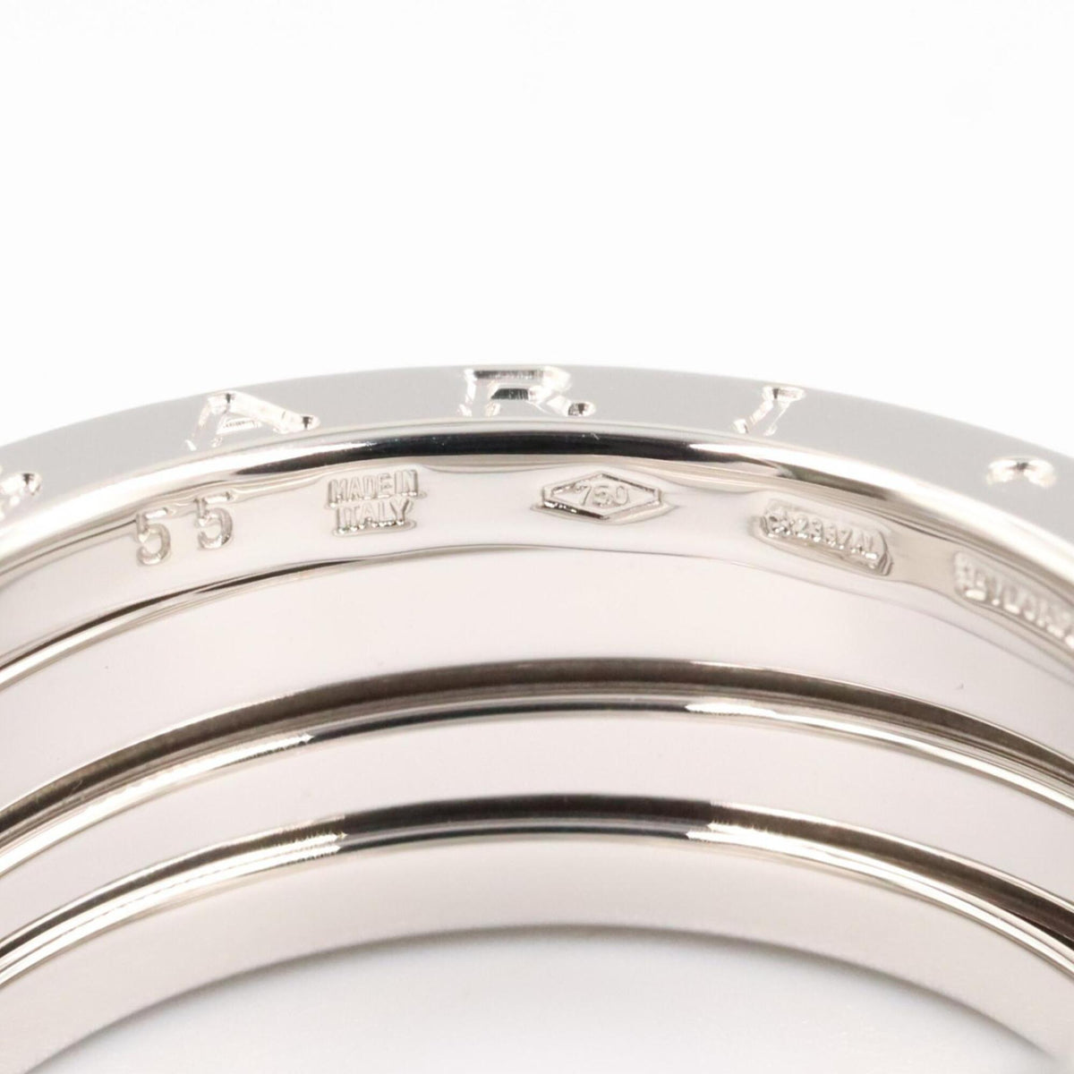 Bvlgari Silver Silver 925 Band Ring (Pre-Owned)