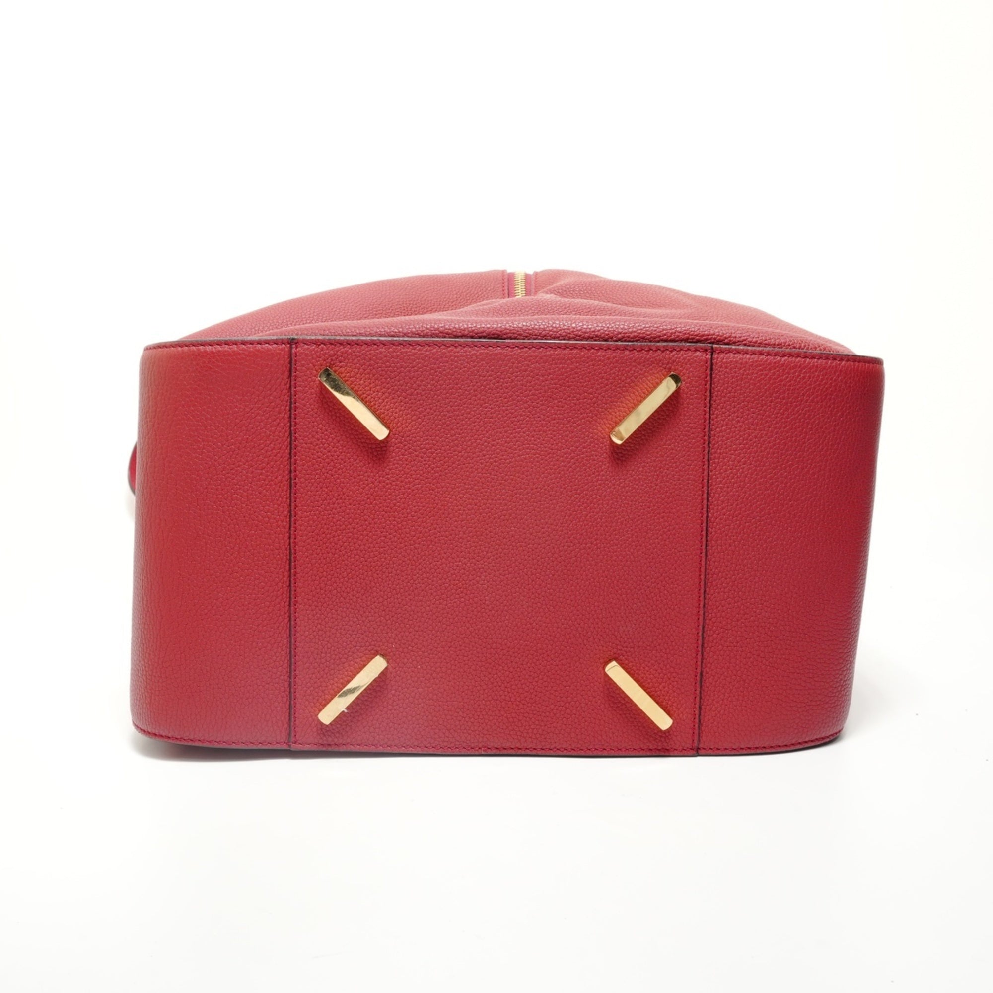 Loewe Hammock Red Color Leather Handbag (Pre-Owned)