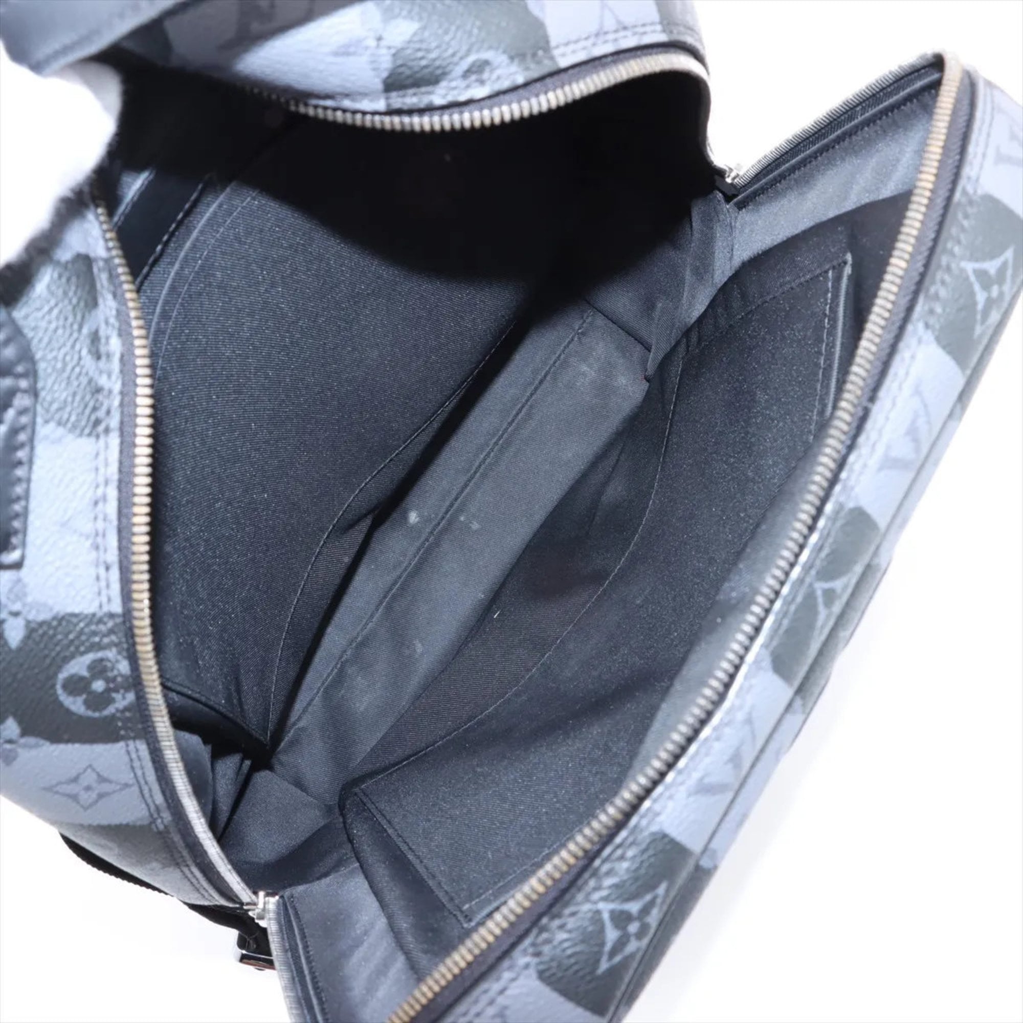 Louis Vuitton Monogram Gray Monogram Backpack (Pre-Owned)