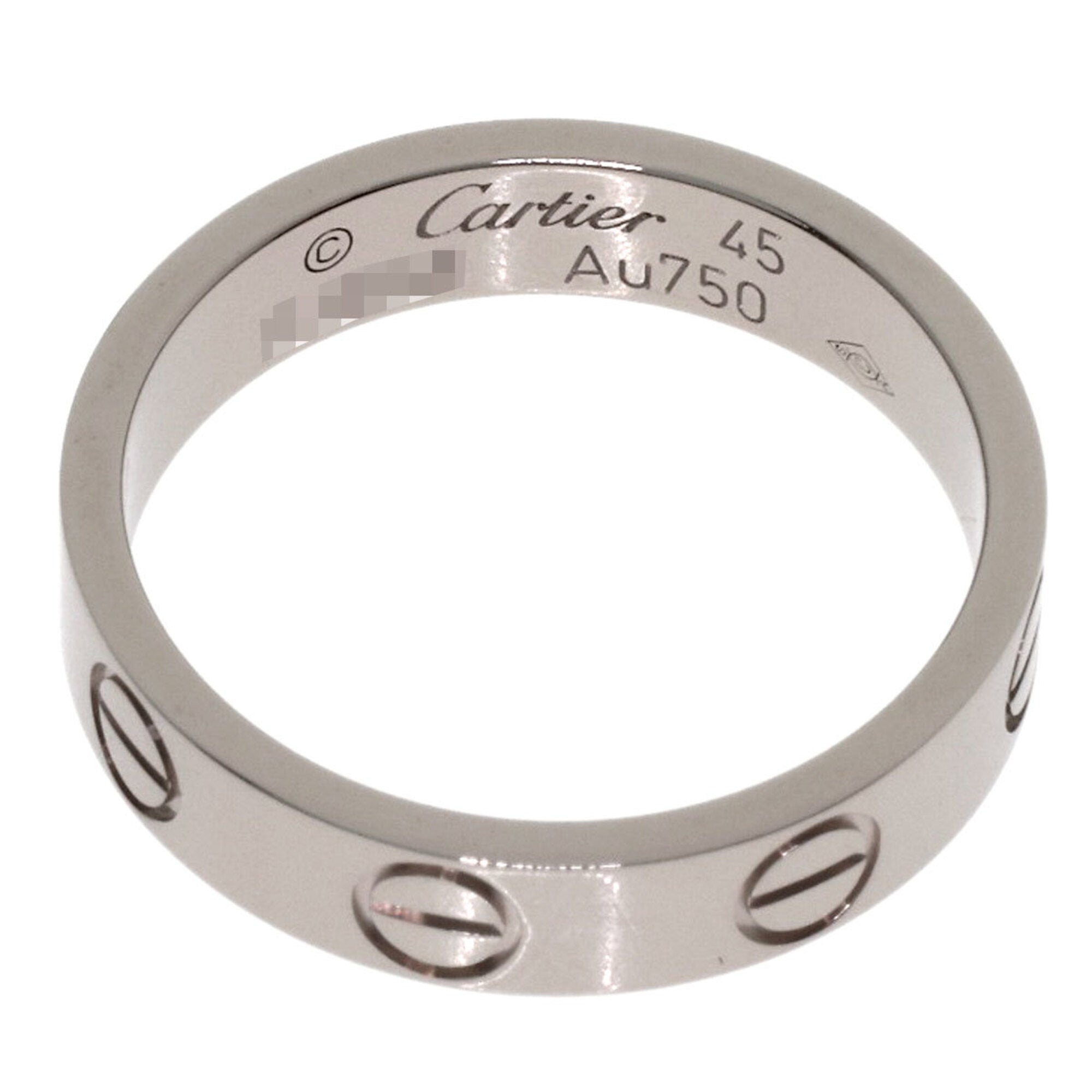 Cartier White Gold (18K) Band Ring (Pre-Owned)