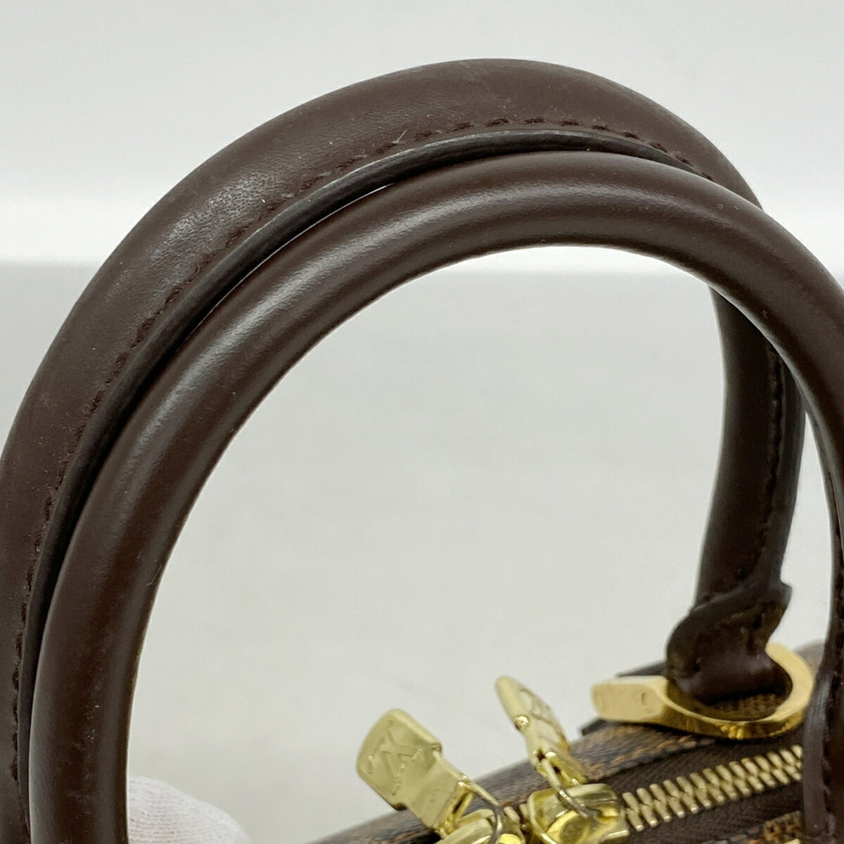 Louis Vuitton Ebene Handbag (Pre-Owned)