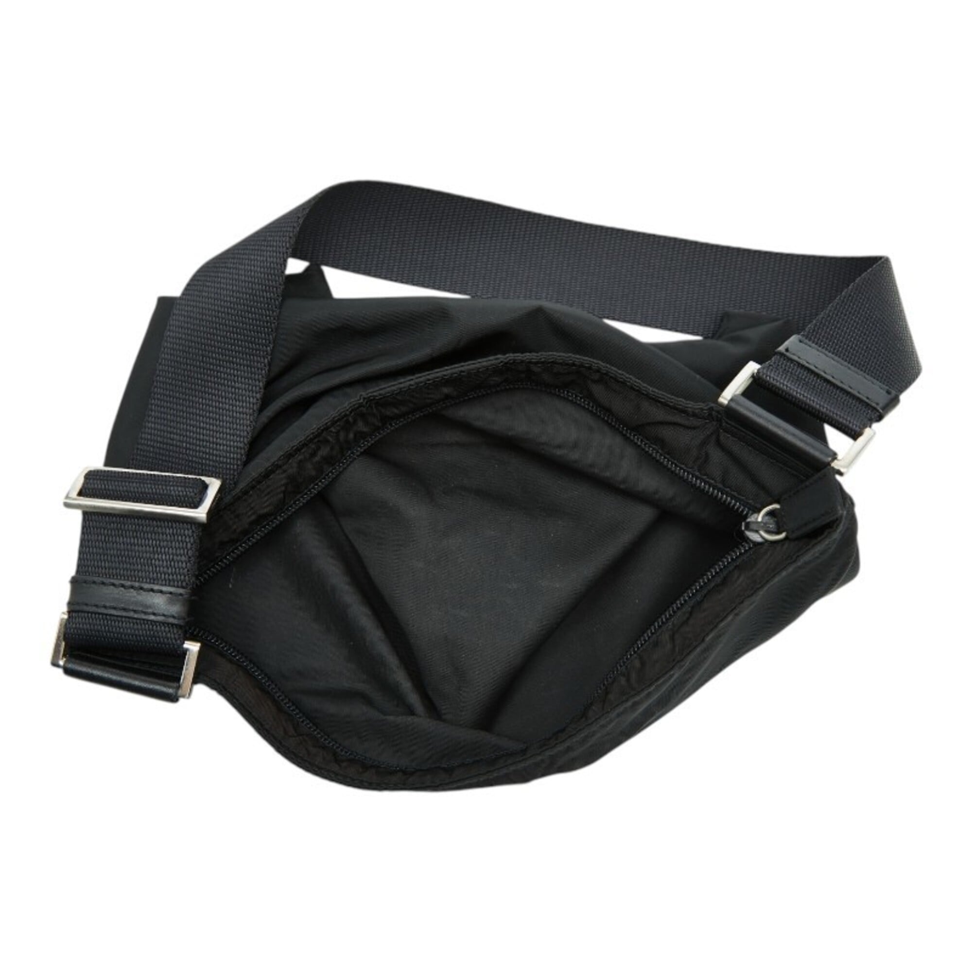 Prada Black Nylon Shoulder Bag (Pre-Owned)