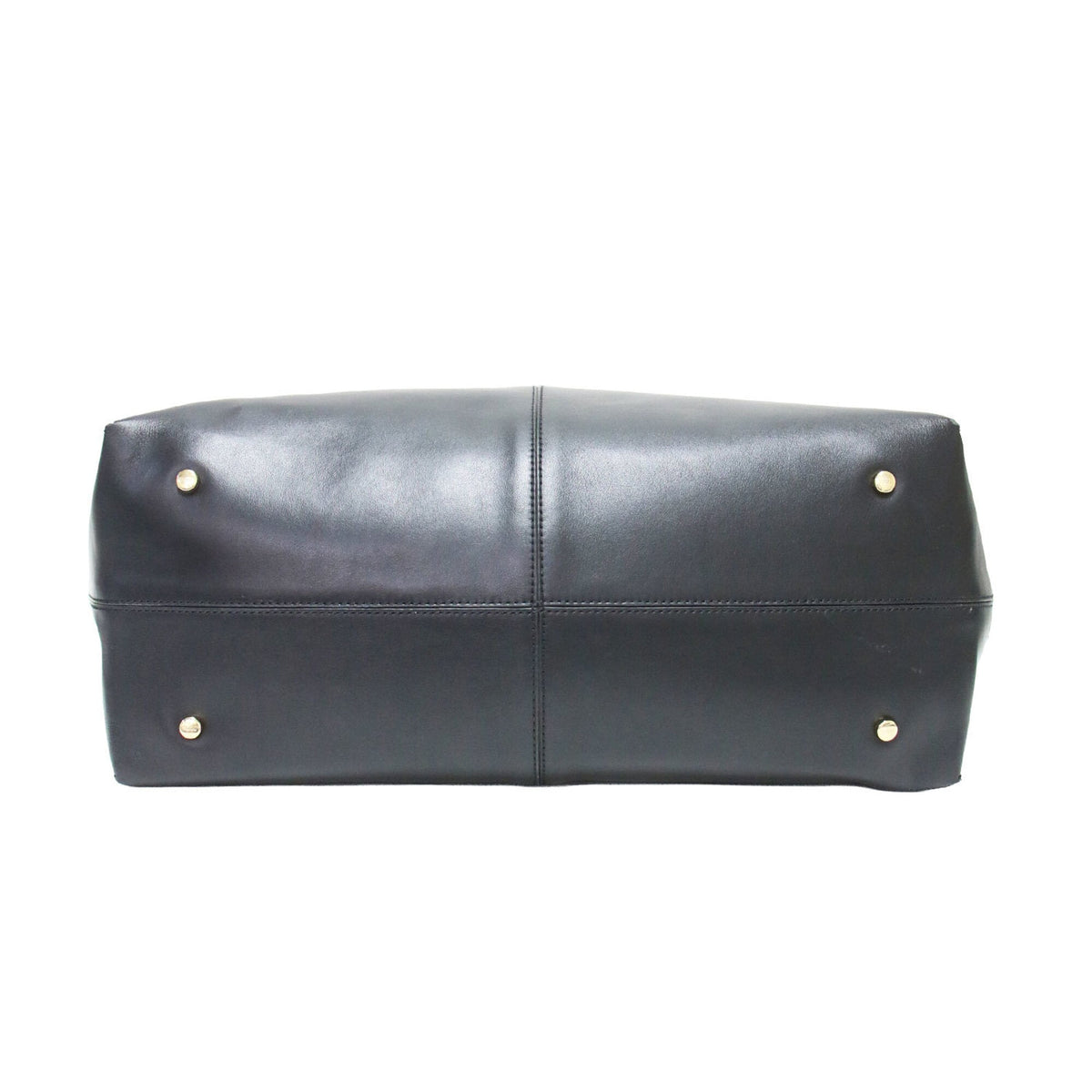 Tod's Black Leather Pouch Shopping Bag Tote Bag (Pre-Owned)