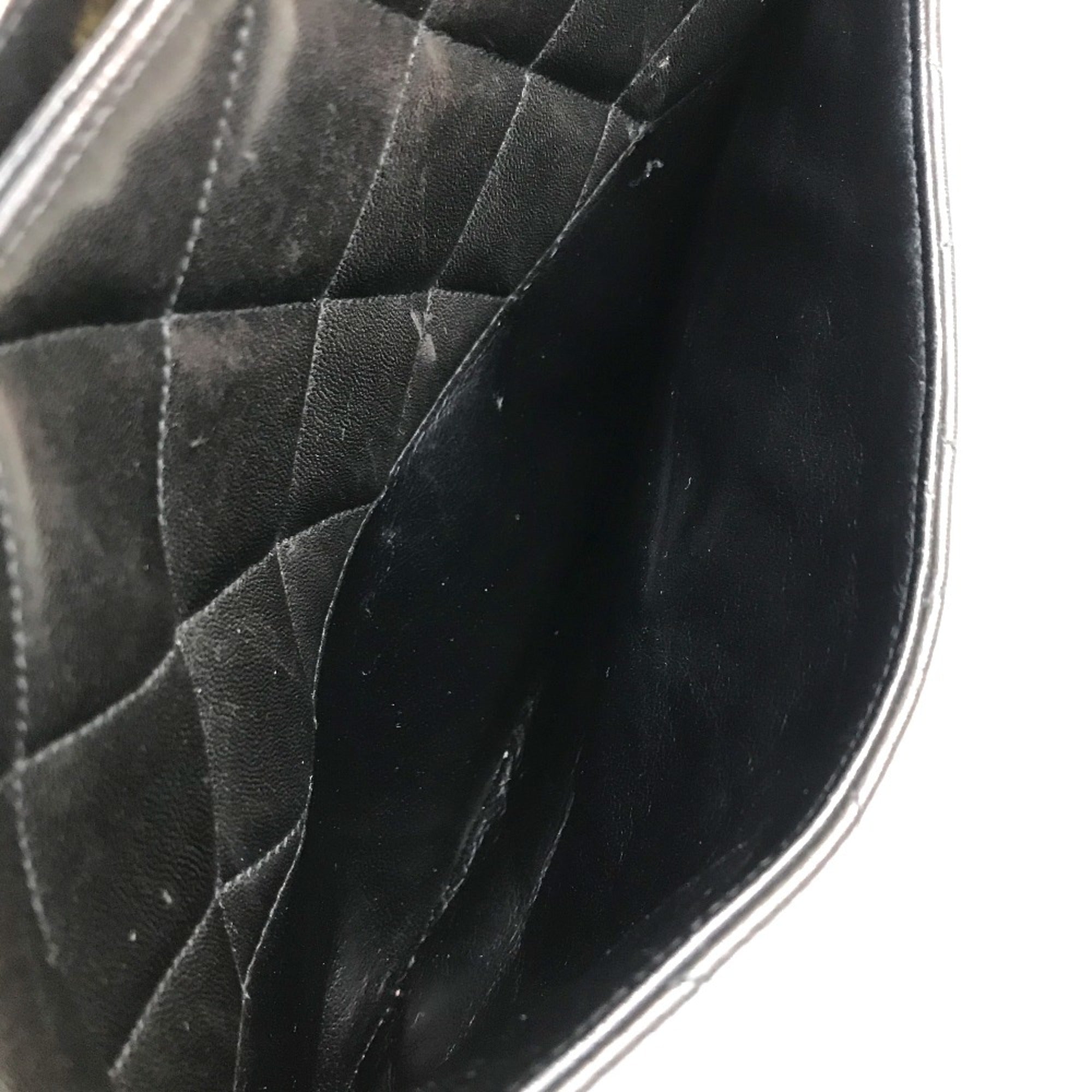 Chanel Black Leather Tote Bag (Pre-Owned)