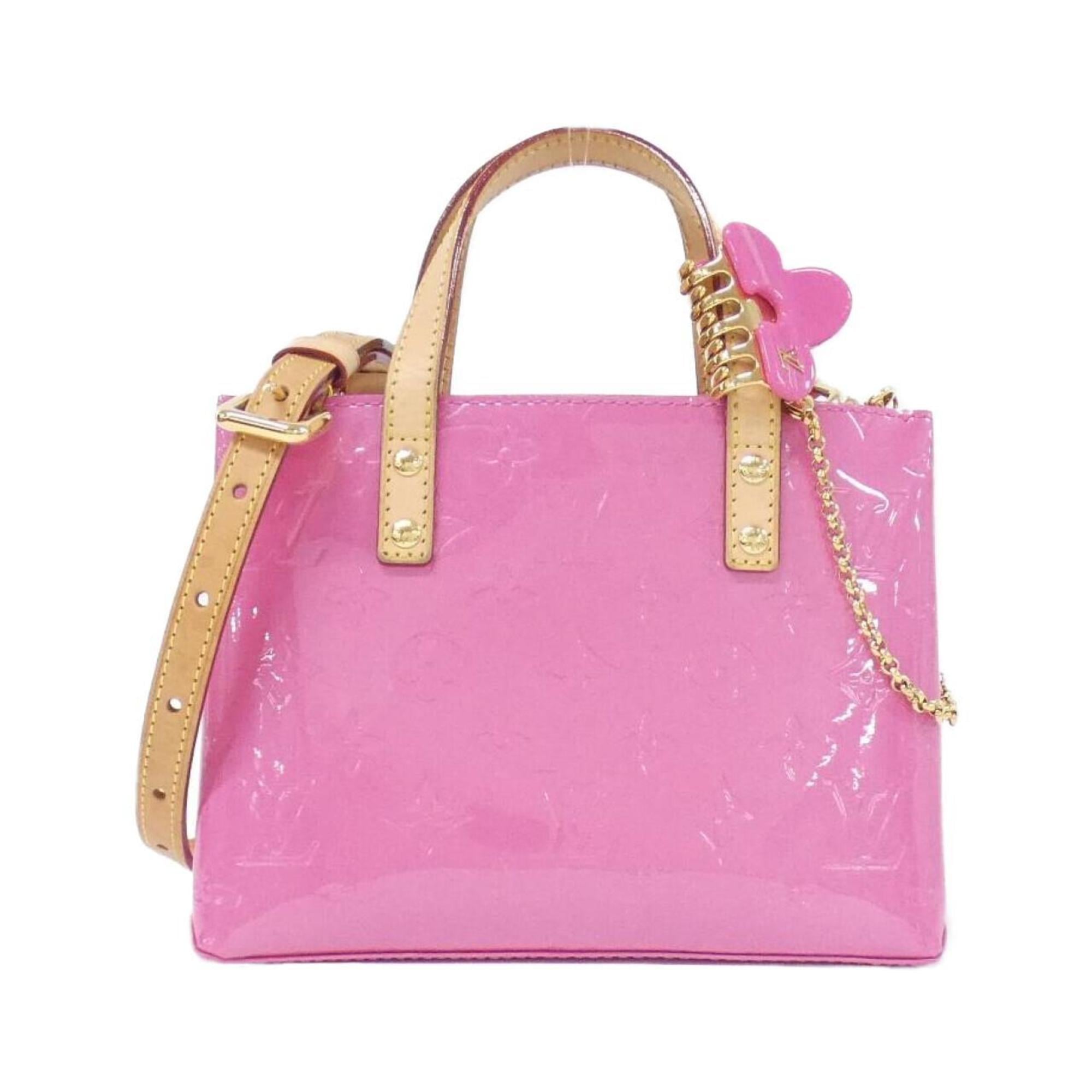 Louis Vuitton Pink Leather Handbag (Pre-Owned)