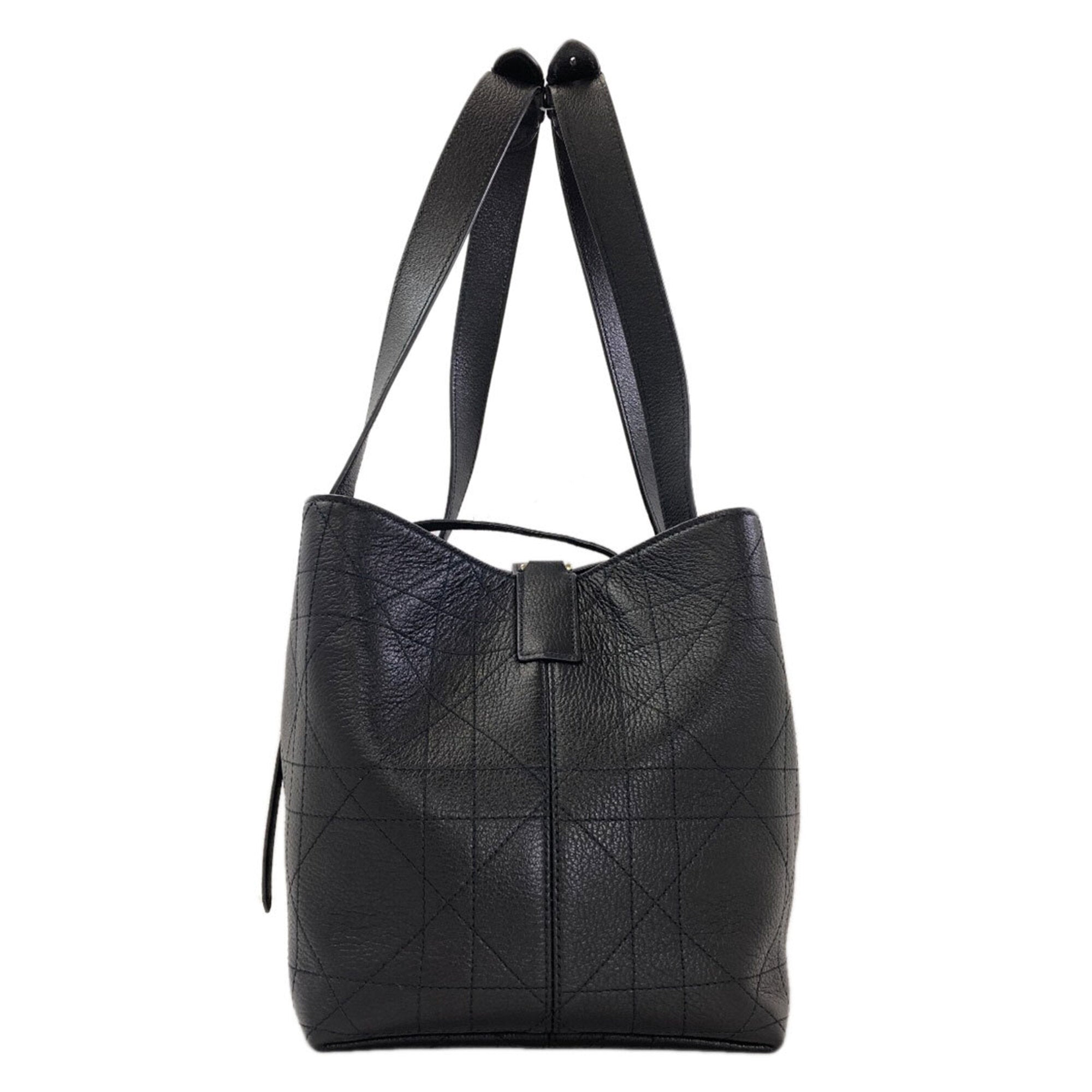 Christian Dior Black Leather Handbag (Pre-Owned)