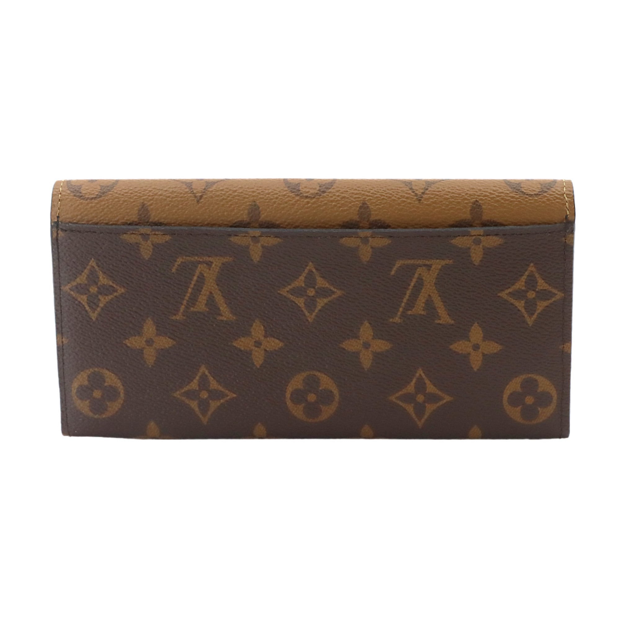 Louis Vuitton Monogram Monogram Reverse Monogram Reverse Monogram Long Wallet (Bi-Fold) (Pre-Owned)