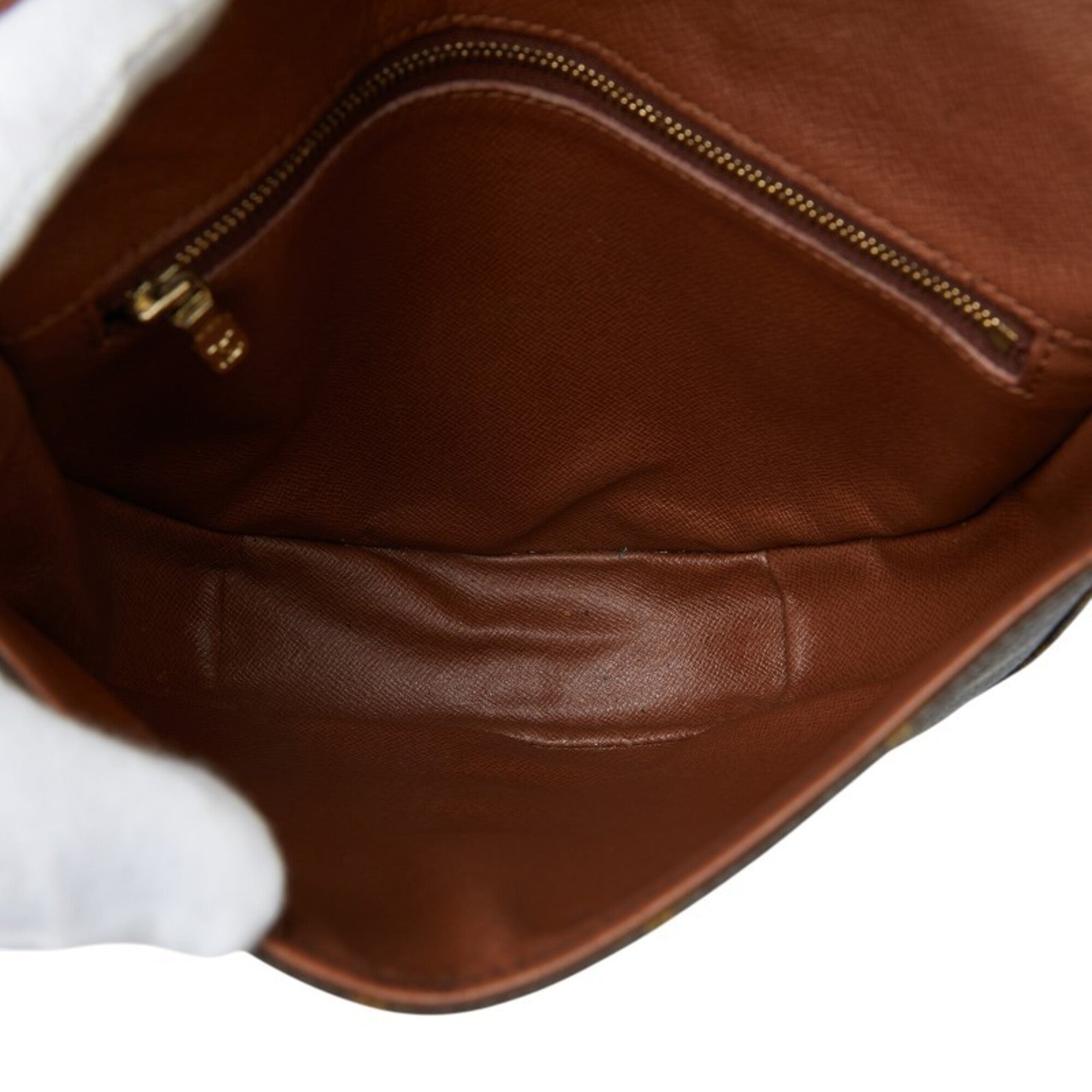 Louis Vuitton Brown Pvc Leather Shoulder Bag (Pre-Owned)