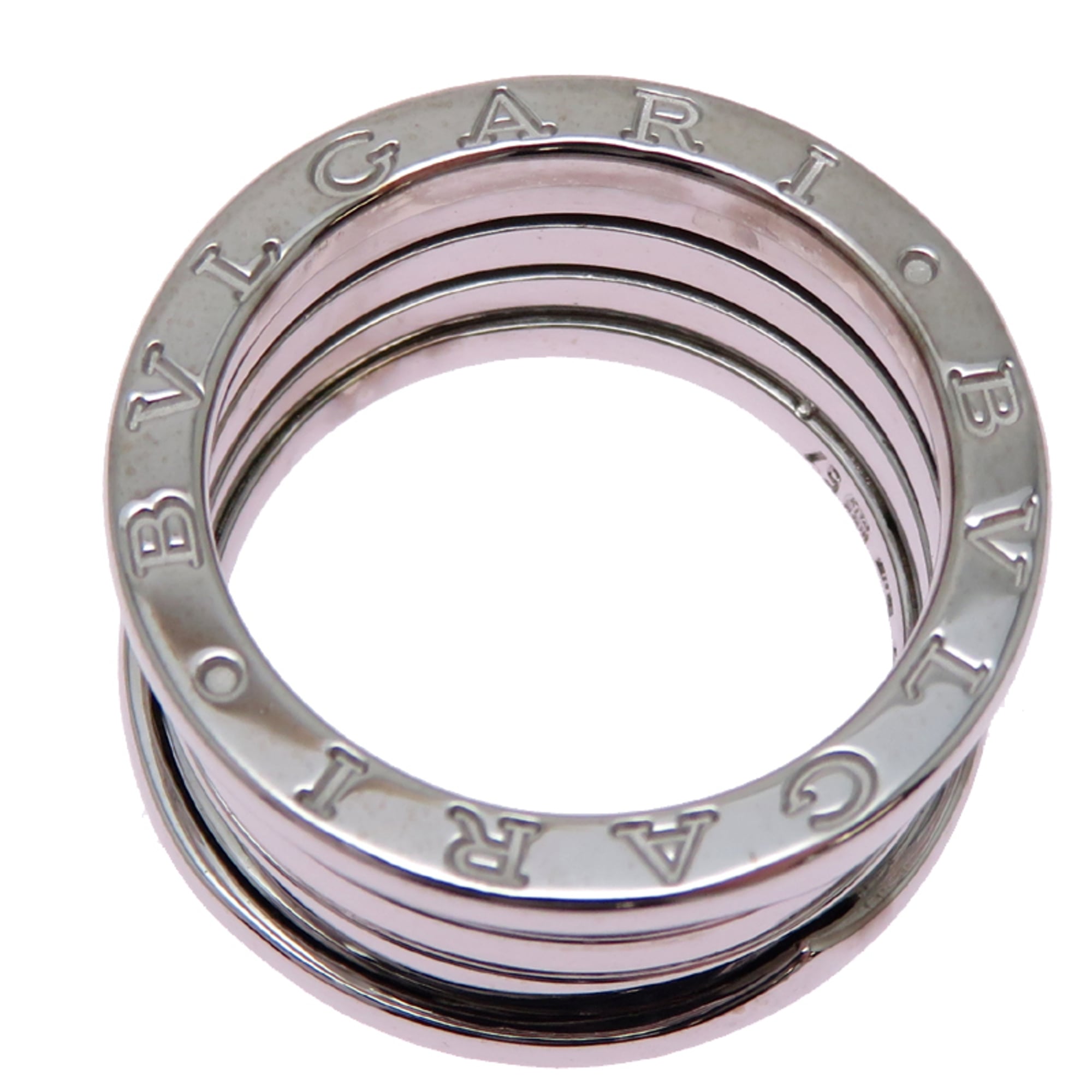 Bvlgari White Gold (18K) Band Ring (Pre-Owned)