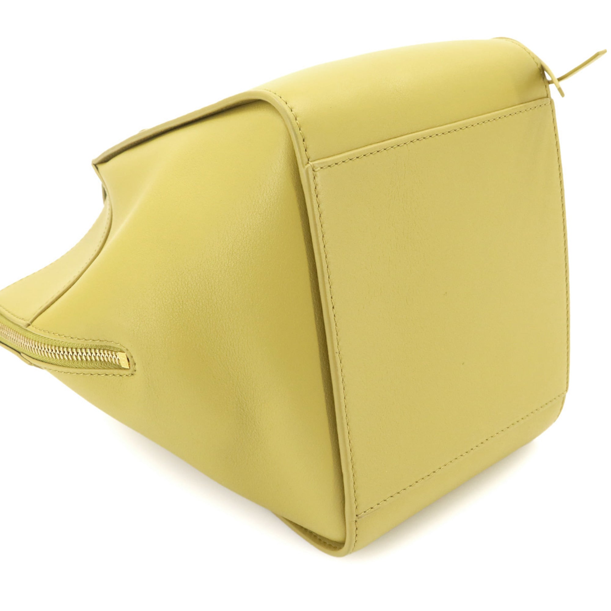 Loewe Yellow Leather Handbag (Pre-Owned)