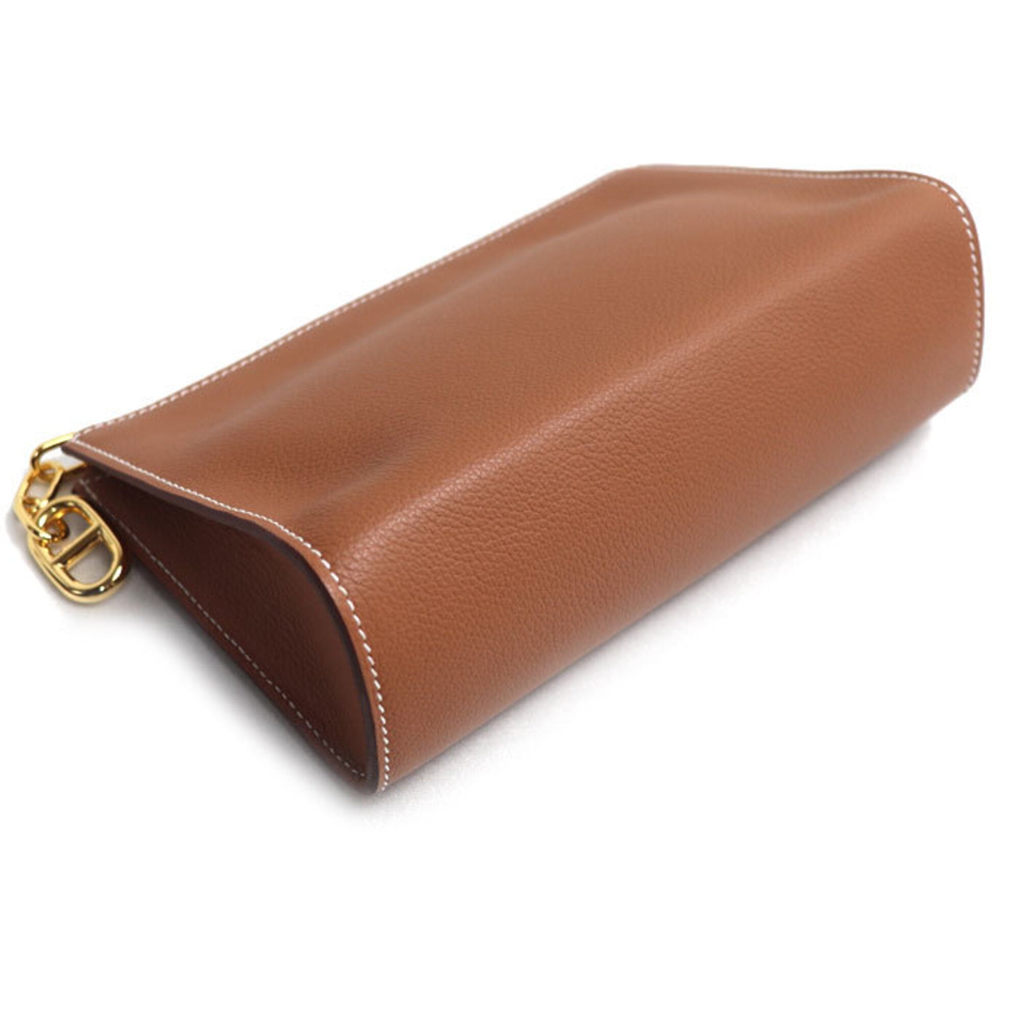 Hermes Gold Pouch (Pre-Owned)