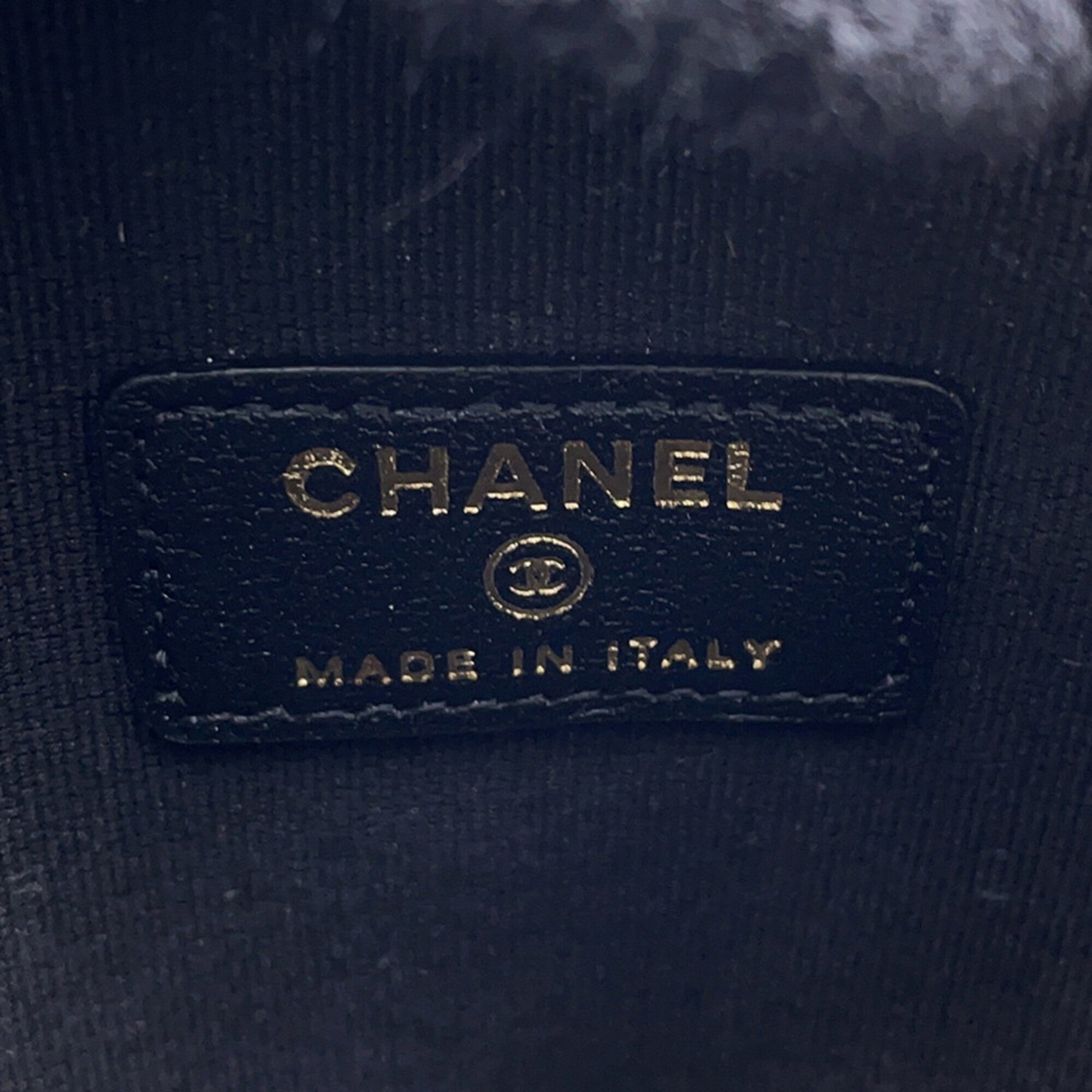 Chanel Matelasse Black Leather Fanny Pack (Pre-Owned)