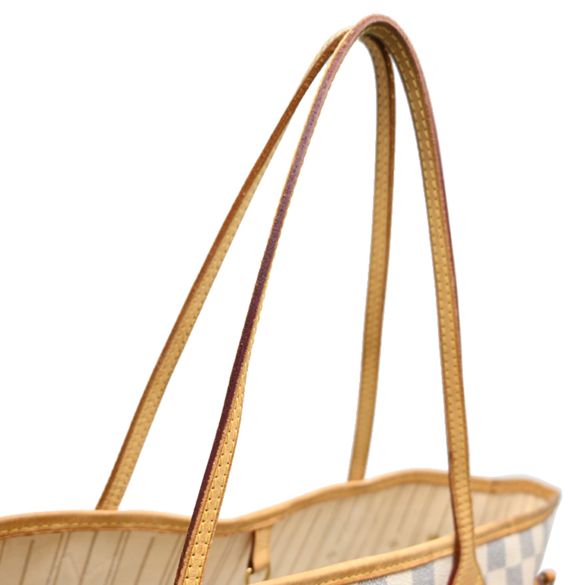 Louis Vuitton White Damier Azur Tote Bag (Pre-Owned)