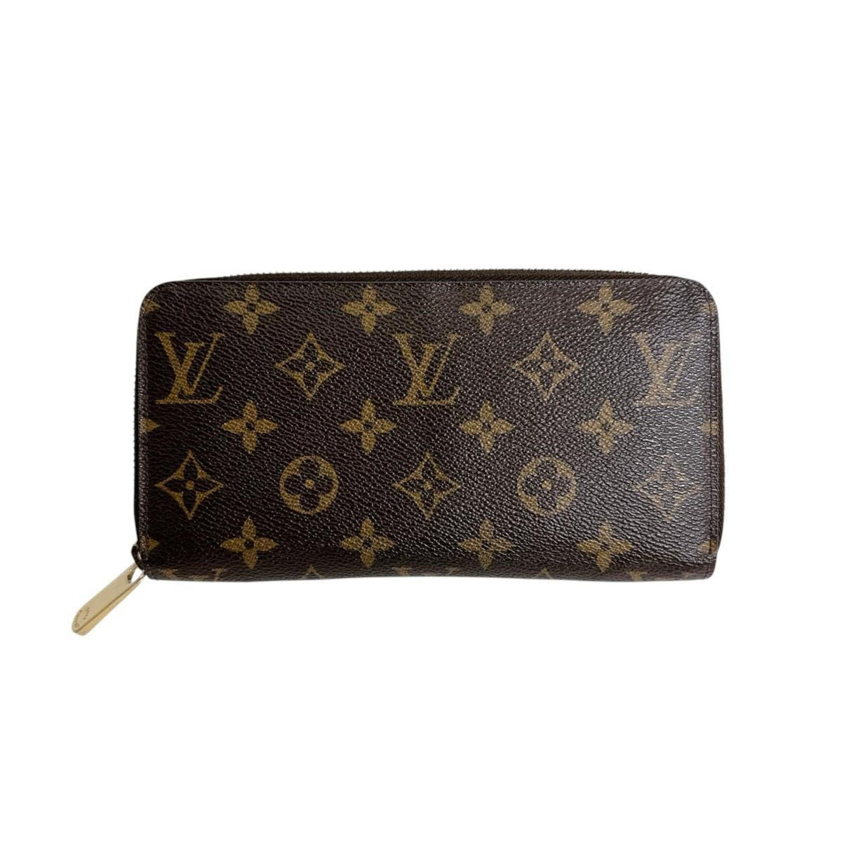 Louis Vuitton Brown Monogram Long Wallet (Bi-Fold) (Pre-Owned)