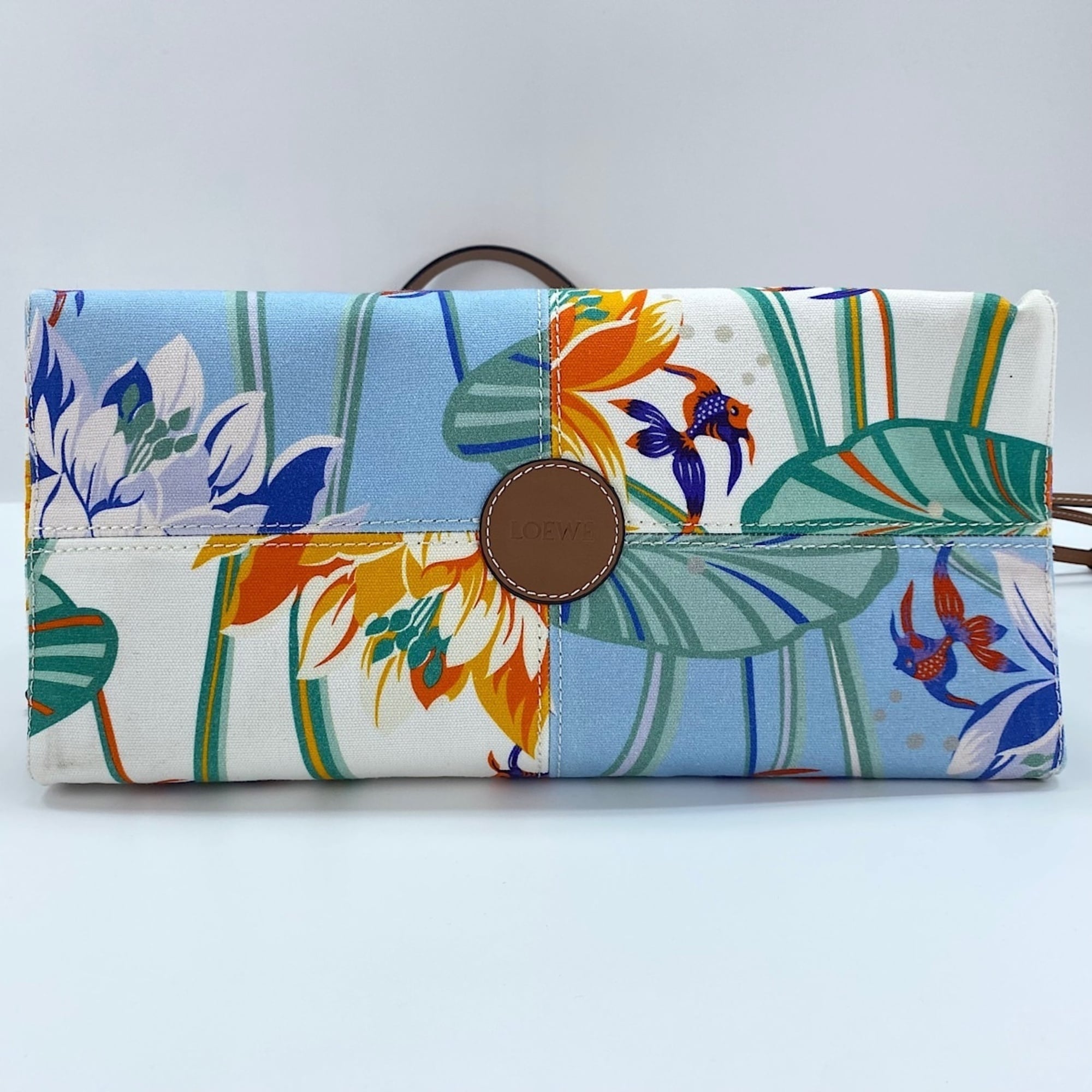 Loewe Multi-Color Canvas Tote Bag (Pre-Owned)