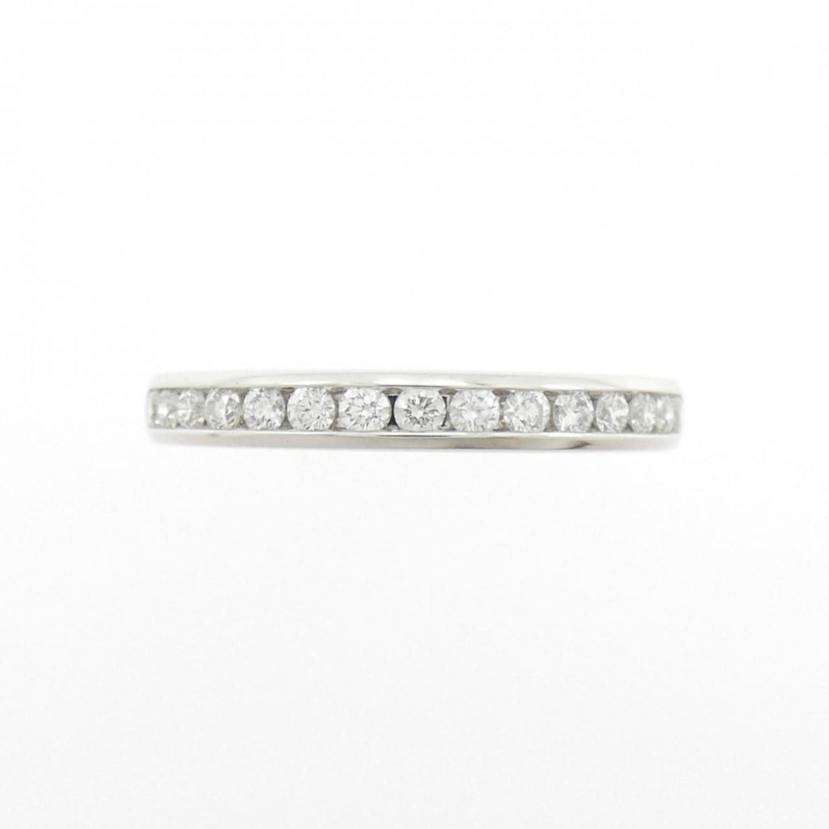 Tiffany Platinum Platinum 950 Band Ring (Pre-Owned)