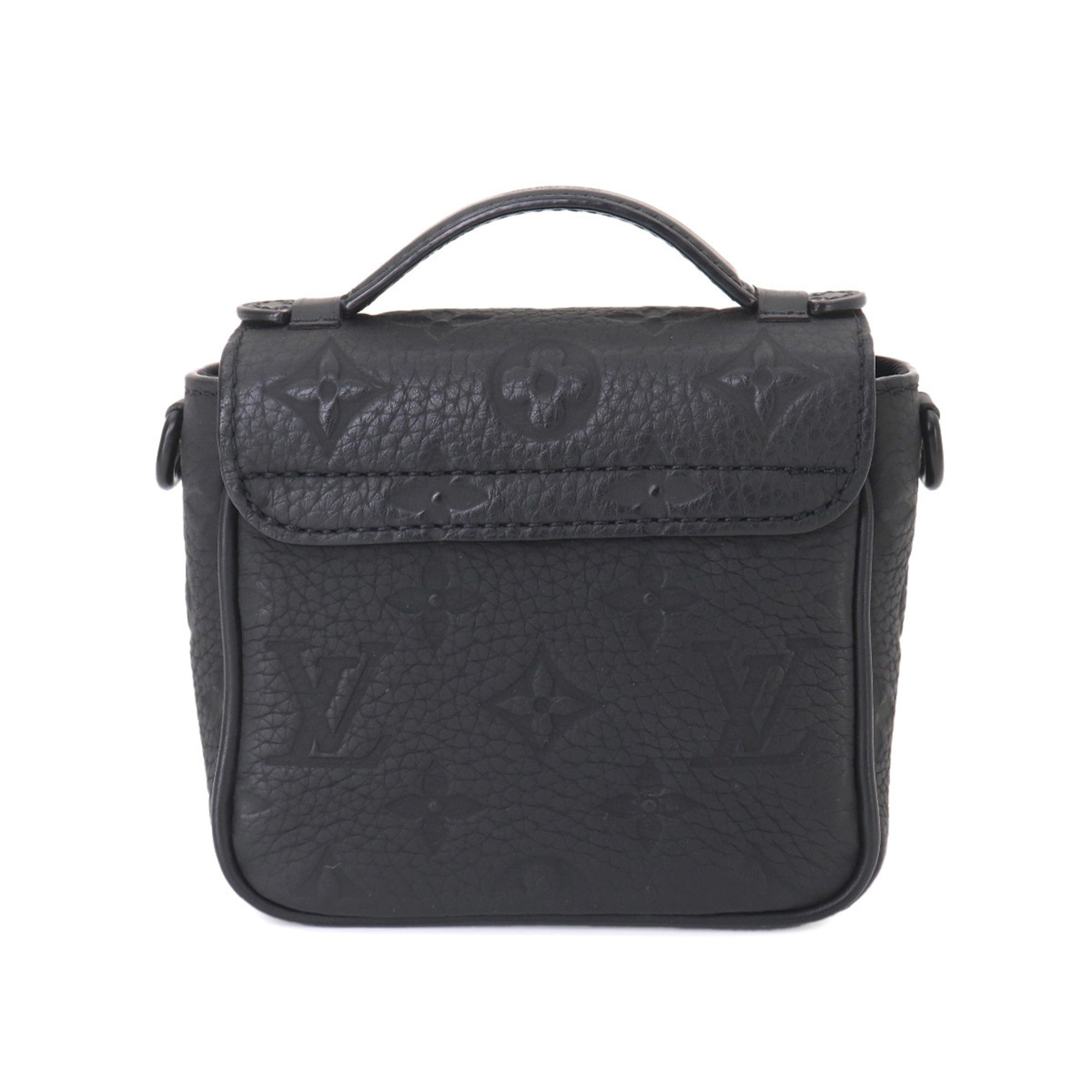 Louis Vuitton Black Monogram Empreinte Handbag Shoulder Bag (Pre-Owned)